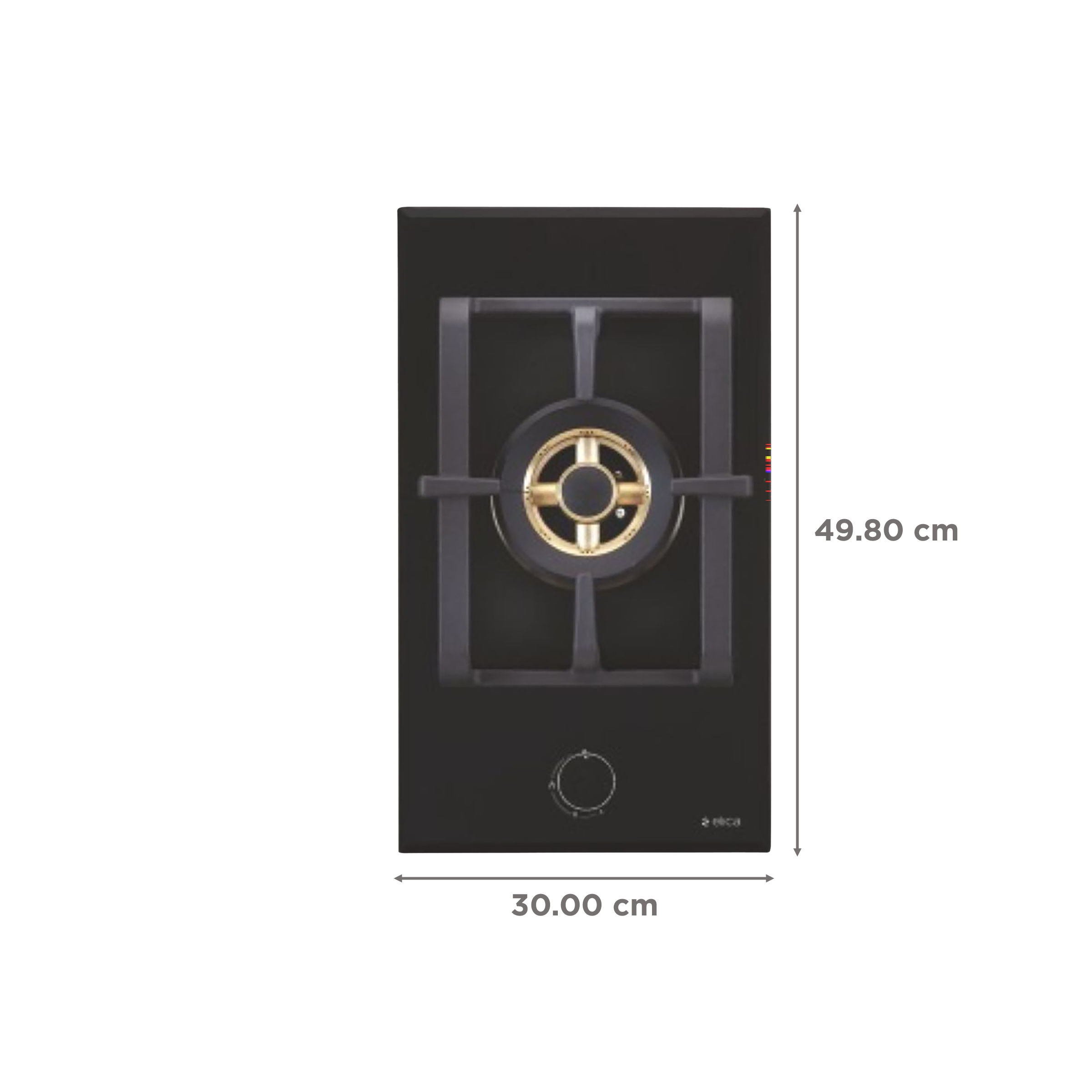 Elica PRO FB MFC 1B 30 FFD Glass Top 1 Burner Automatic Electric Hob (Flame Failure Device, Black) Elica PRO FB MFC 1B 30 FFD Glass Top 1 Burner Automatic Electric Hob (Flame Failure Device, Black)_2