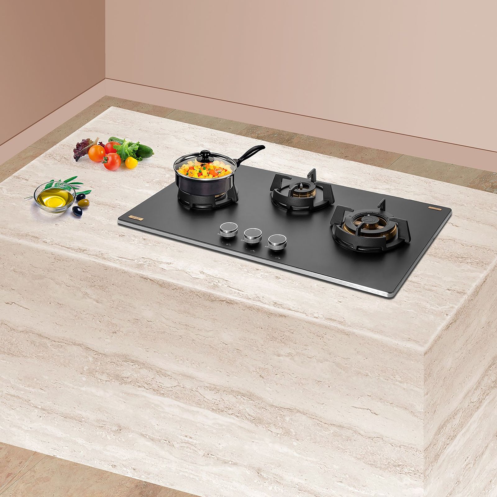 KAFF MSM 783 Glass Top 3 Burner Automatic Hob (Flame Failure Device, Black) KAFF MSM 783 Glass Top 3 Burner Automatic Hob (Flame Failure Device, Black)_7
