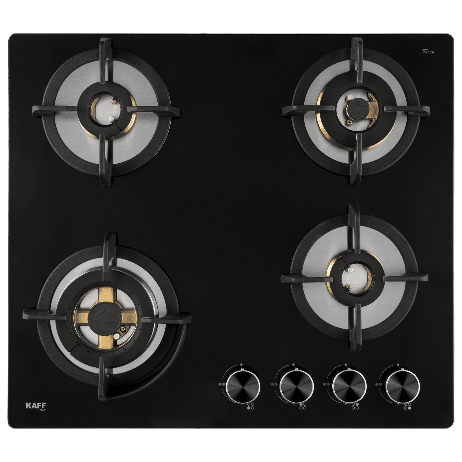 KAFF BLH 604 Tempered Glass Top 4 Burner Automatic Electric Hob (Flame Failure Device, Black) KAFF BLH 604 Tempered Glass Top 4 Burner Automatic Electric Hob (Flame Failure Device, Black)_1