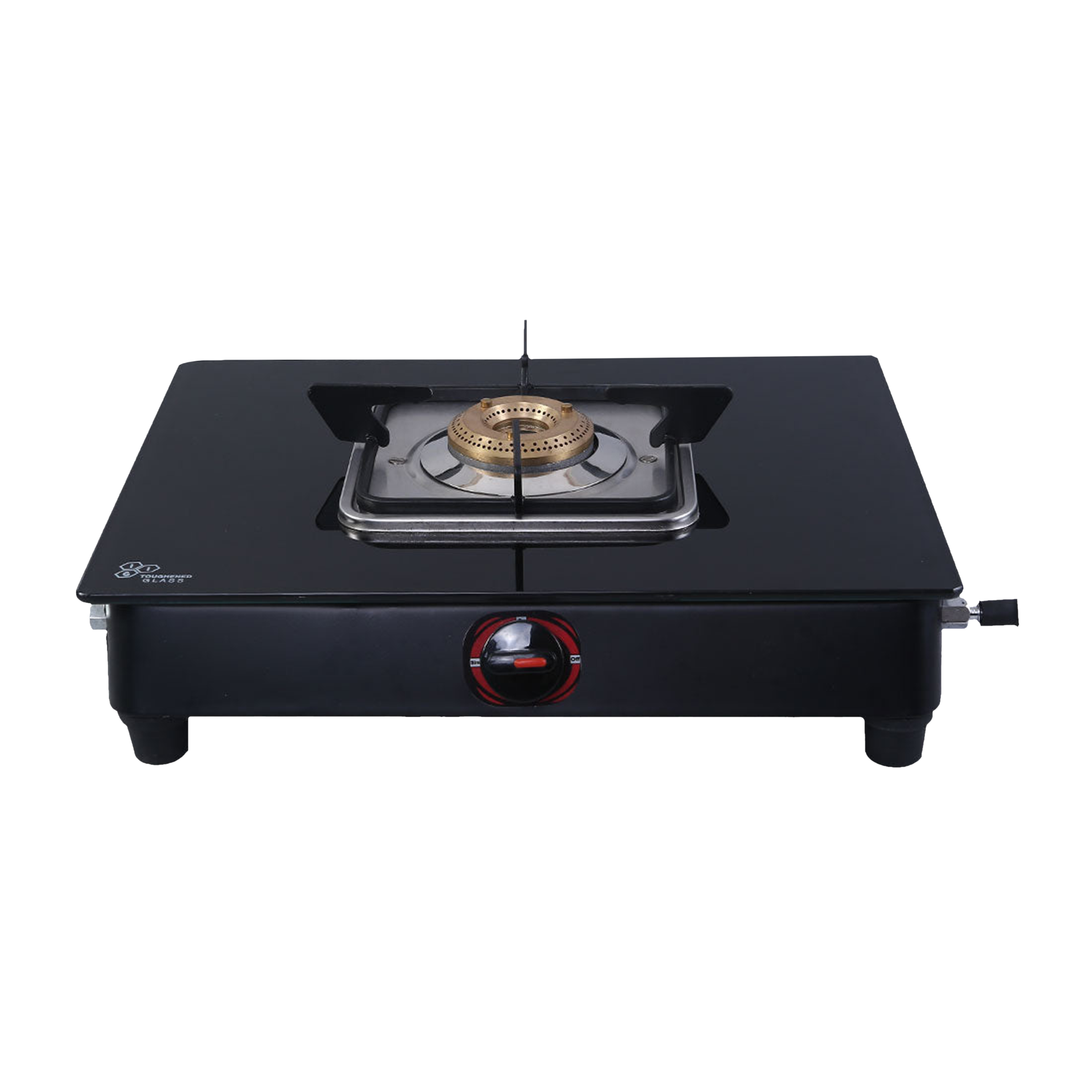 WONDERCHEF Ultima Toughened Glass Top 1 Burner Manual Gas Stove (Compact Design, Black) WONDERCHEF Ultima Toughened Glass Top 1 Burner Manual Gas Stove (Compact Design, Black)_1