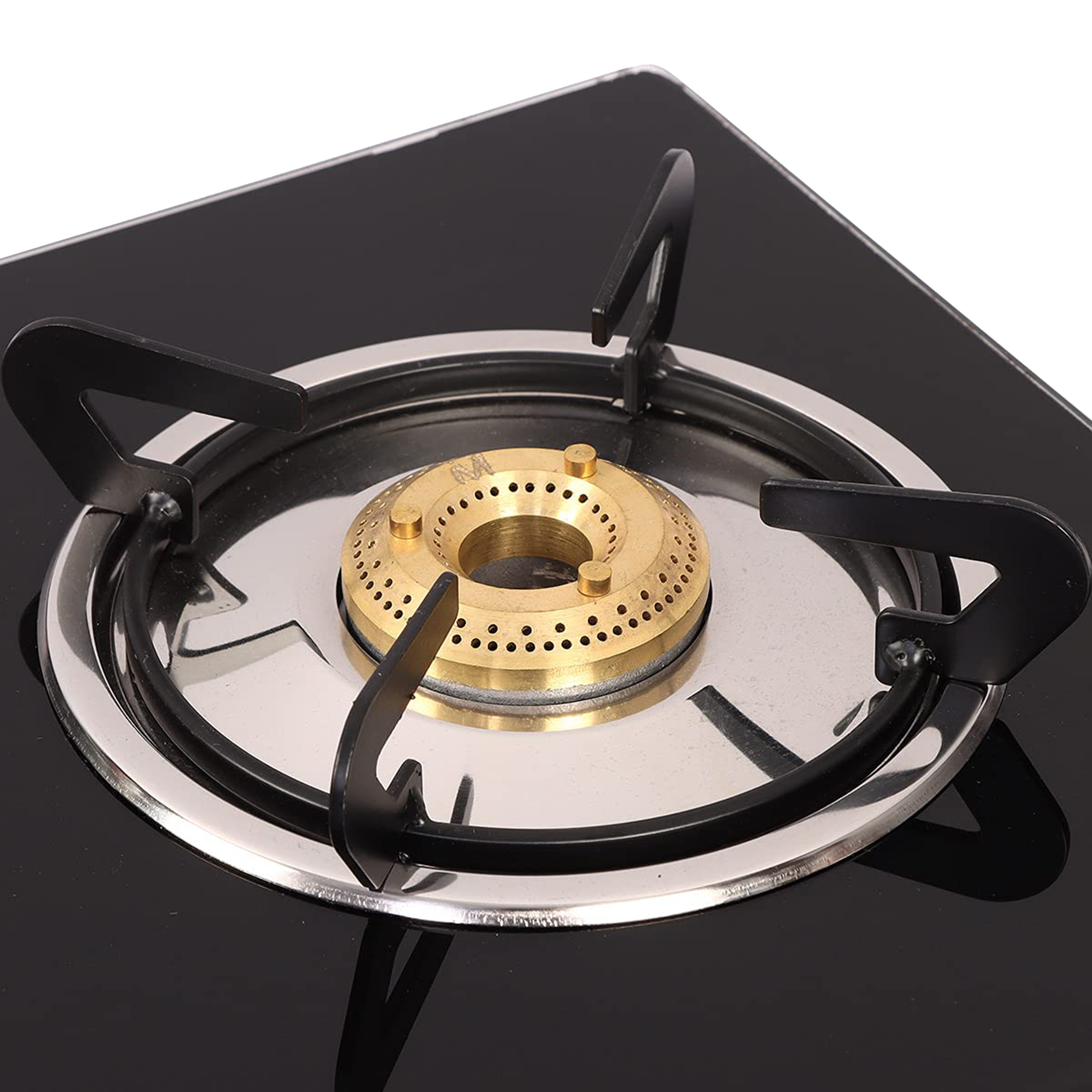 WONDERCHEF Glory Toughened Glass Top 4 Burner Manual Gas Stove (Heat Resistant Legs, Black)_4
