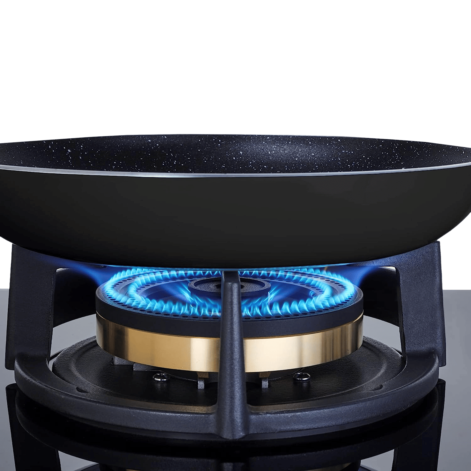 Elica IND FLEXI FB 375 DX DFS Glass Top 3 Burner Automatic Electric Hob (Cast Iron Grid, Black)_9