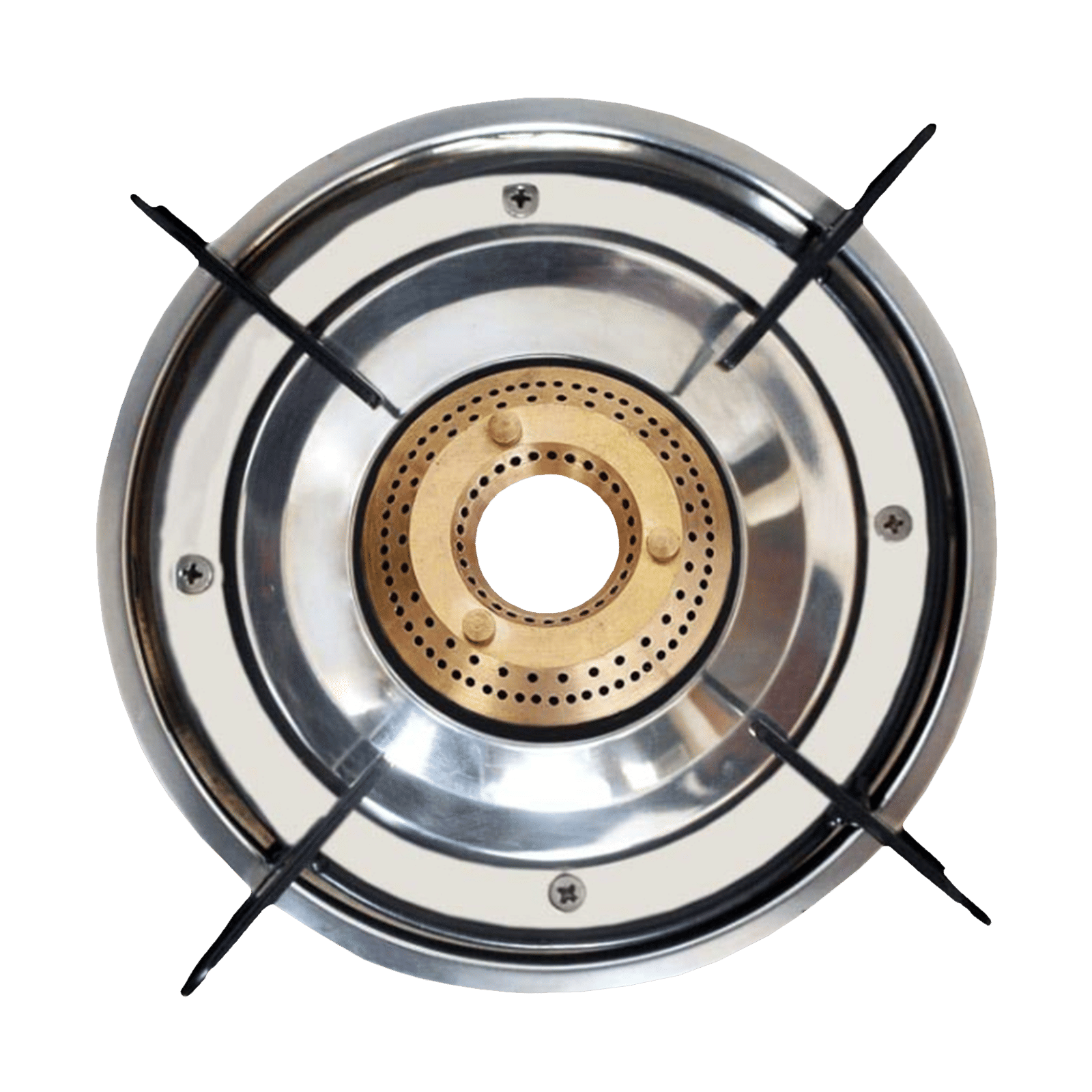 Butterfly Wave Toughened Glass Top 3 Burner Manual Gas Stove (Rust Free Pan Stand, Black)_4