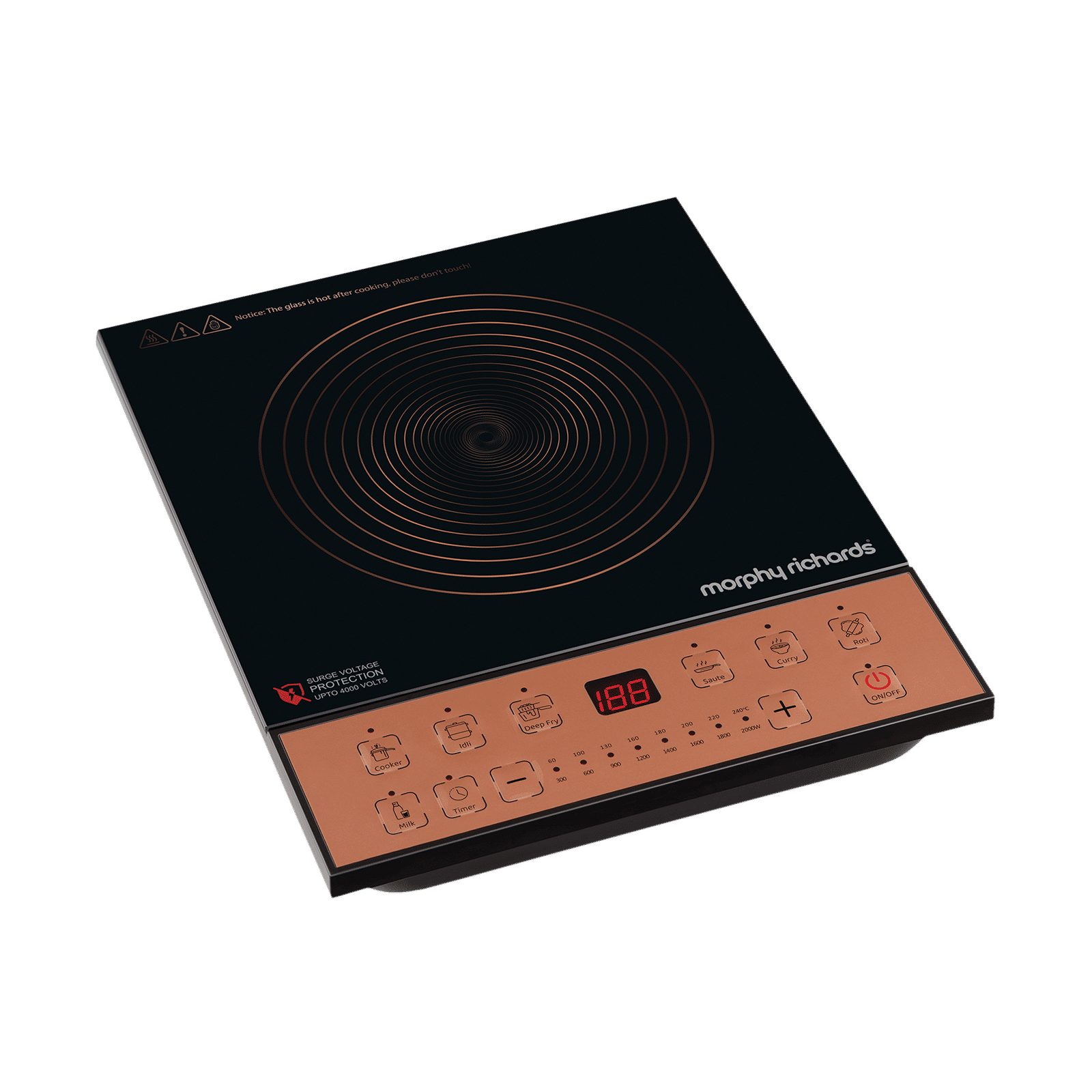 Morphy Richards Belleza 2000W Induction Cooktop with 7 Preset Menus_10