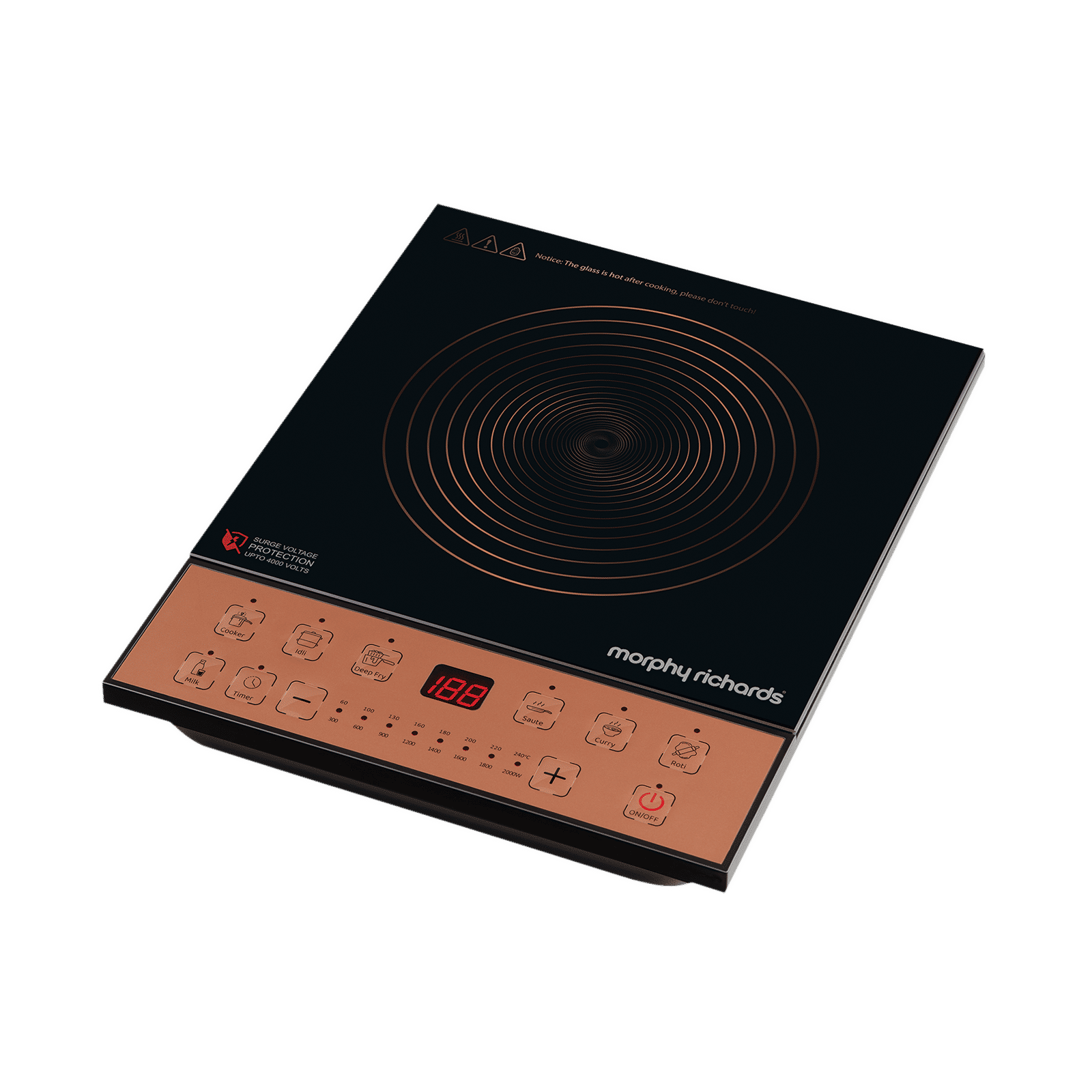 Morphy Richards Belleza 2000W Induction Cooktop with 7 Preset Menus_4