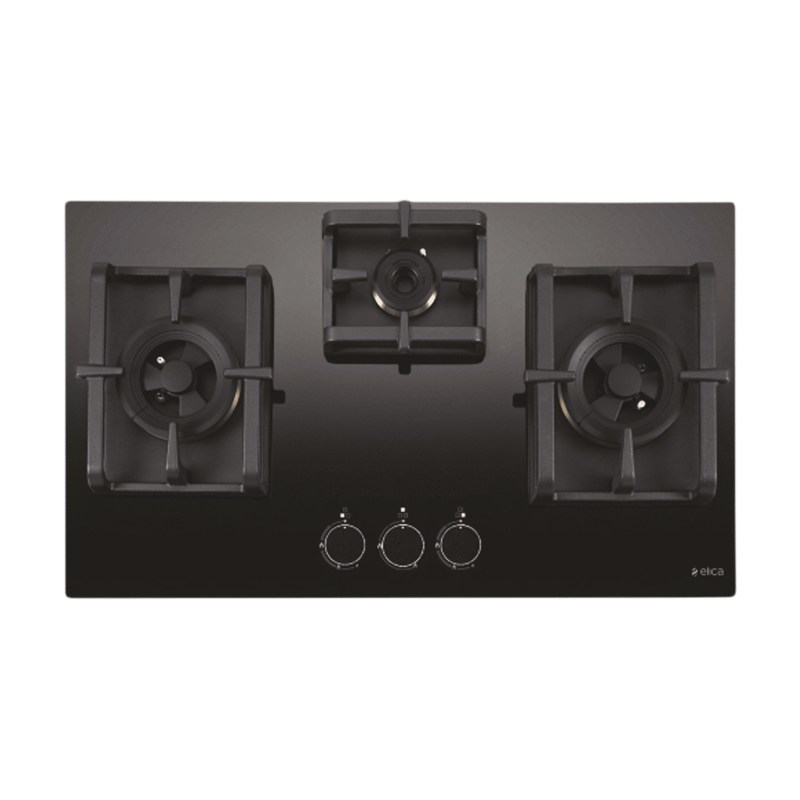Elica PRO MAX FB MFC 3B 75 DX FFD Glass Top 3 Burner Automatic Electric Hob (Round Metallic Knob, Black) Elica PRO MAX FB MFC 3B 75 DX FFD Glass Top 3 Burner Automatic Electric Hob (Round Metallic Knob, Black)_1
