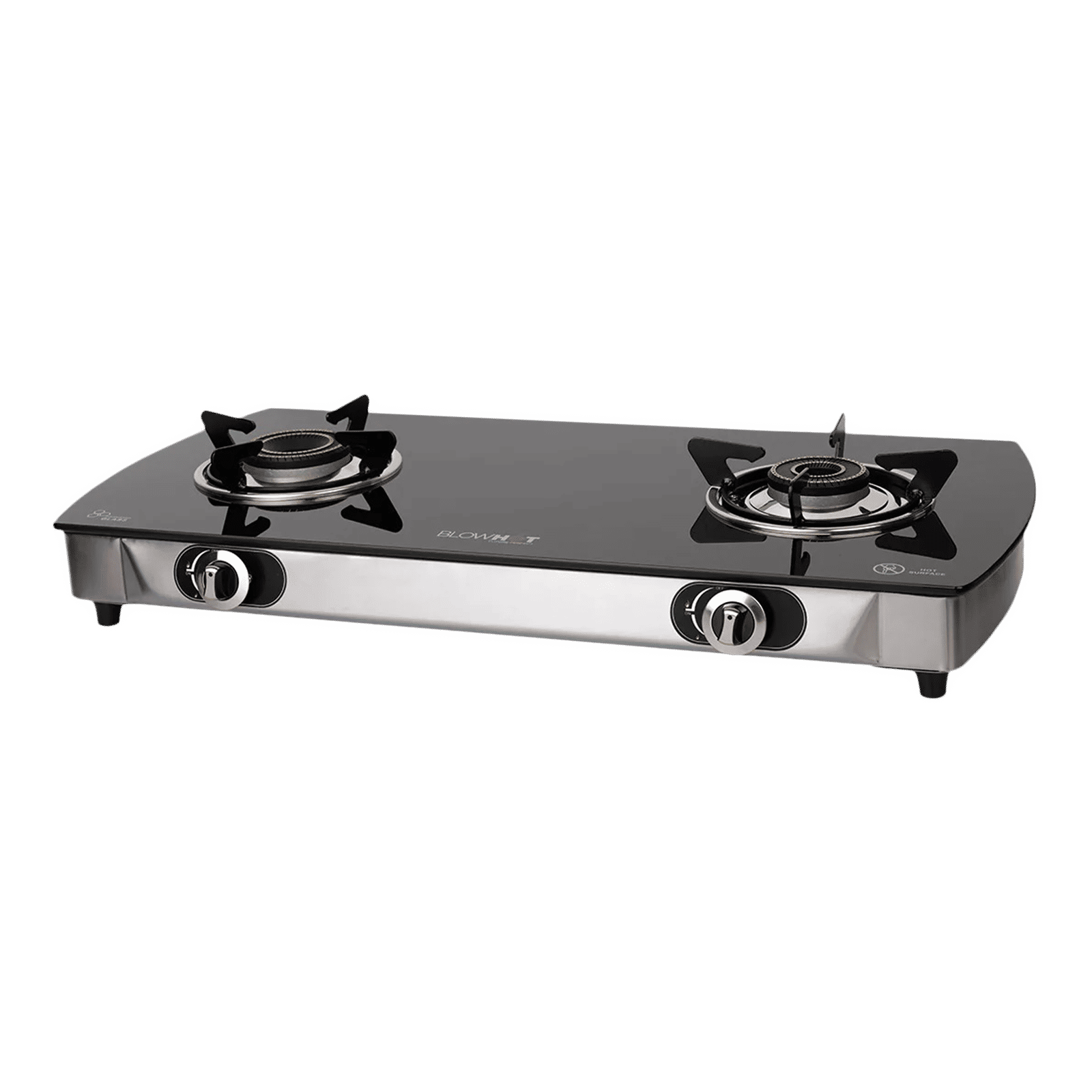 Blowhot Jasper Toughened Glass Top 2 Burner Manual Gas Stove (ISI Certified, Black) Blowhot Jasper Toughened Glass Top 2 Burner Manual Gas Stove (ISI Certified, Black)_11