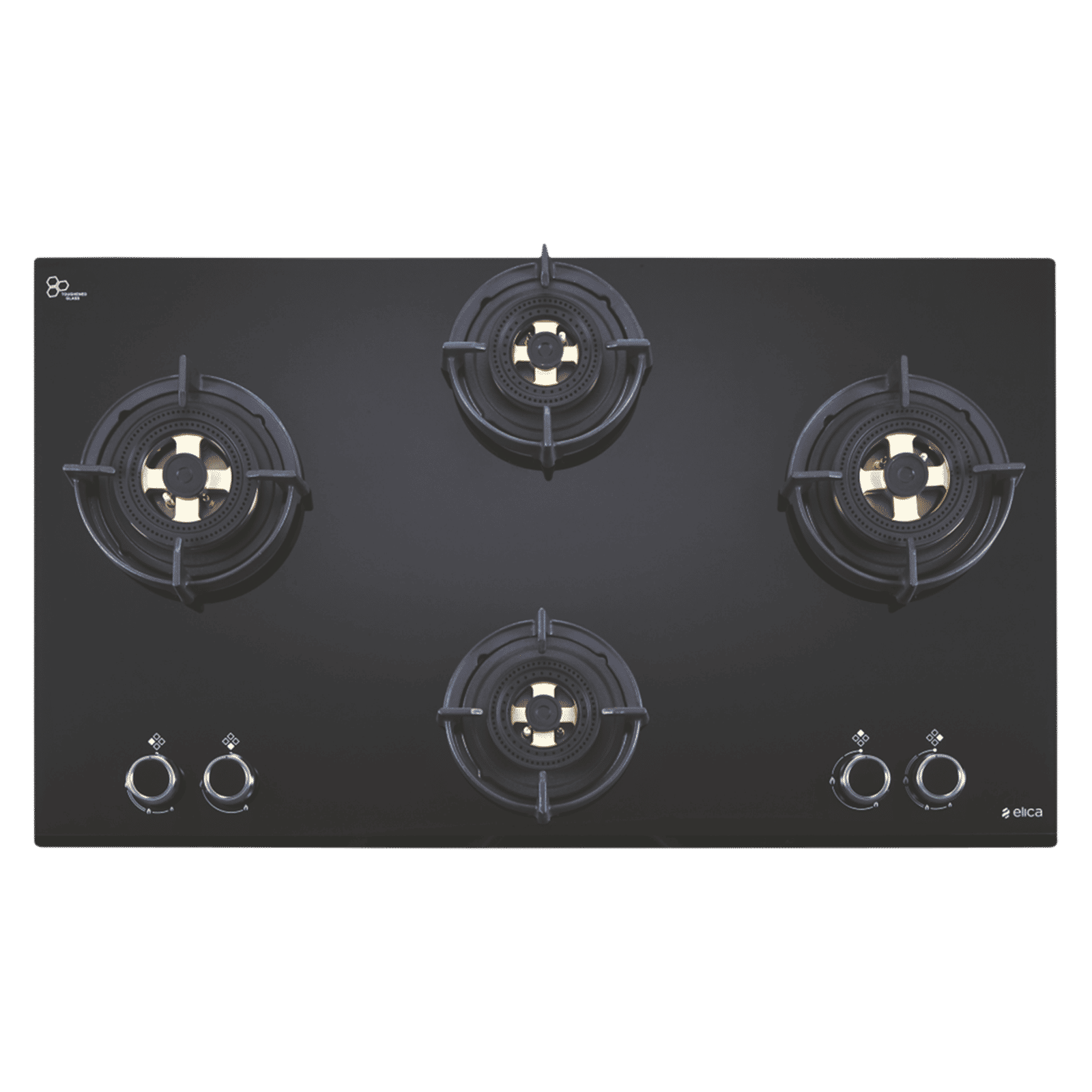 Elica FLEXI DFS FB MFC 4B 91 Glass Top 4 Burner Automatic Electric Hob (Multi Flame Control, Black) Elica FLEXI DFS FB MFC 4B 91 Glass Top 4 Burner Automatic Electric Hob (Multi Flame Control, Black)_1