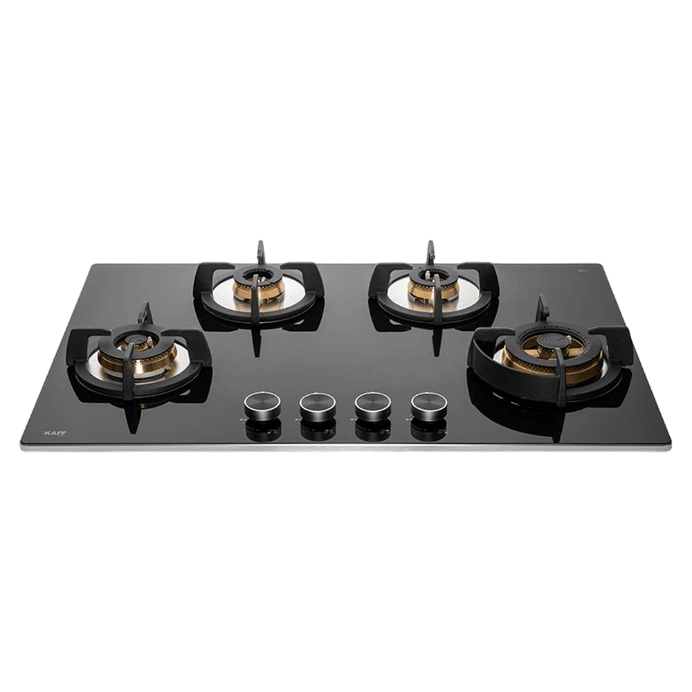 KAFF BLH 804 Tempered Glass Top 4 Burner Automatic Electric Hob (Flame Failure Device, Black) KAFF BLH 804 Tempered Glass Top 4 Burner Automatic Electric Hob (Flame Failure Device, Black)_1