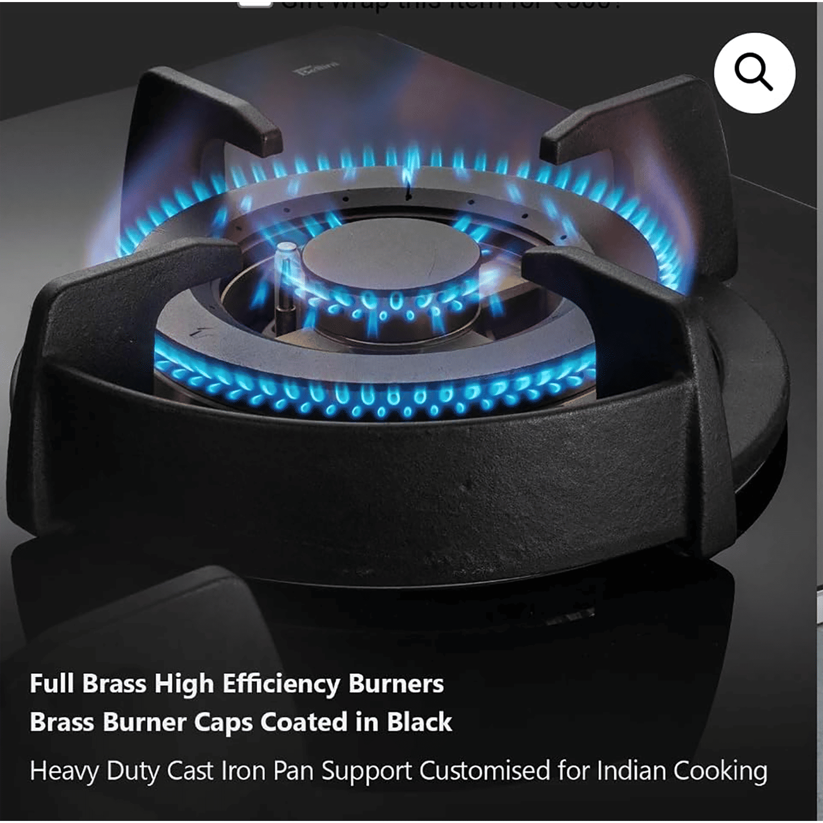 KAFF BLH 804 Tempered Glass Top 4 Burner Automatic Electric Hob (Flame Failure Device, Black) KAFF BLH 804 Tempered Glass Top 4 Burner Automatic Electric Hob (Flame Failure Device, Black)_15