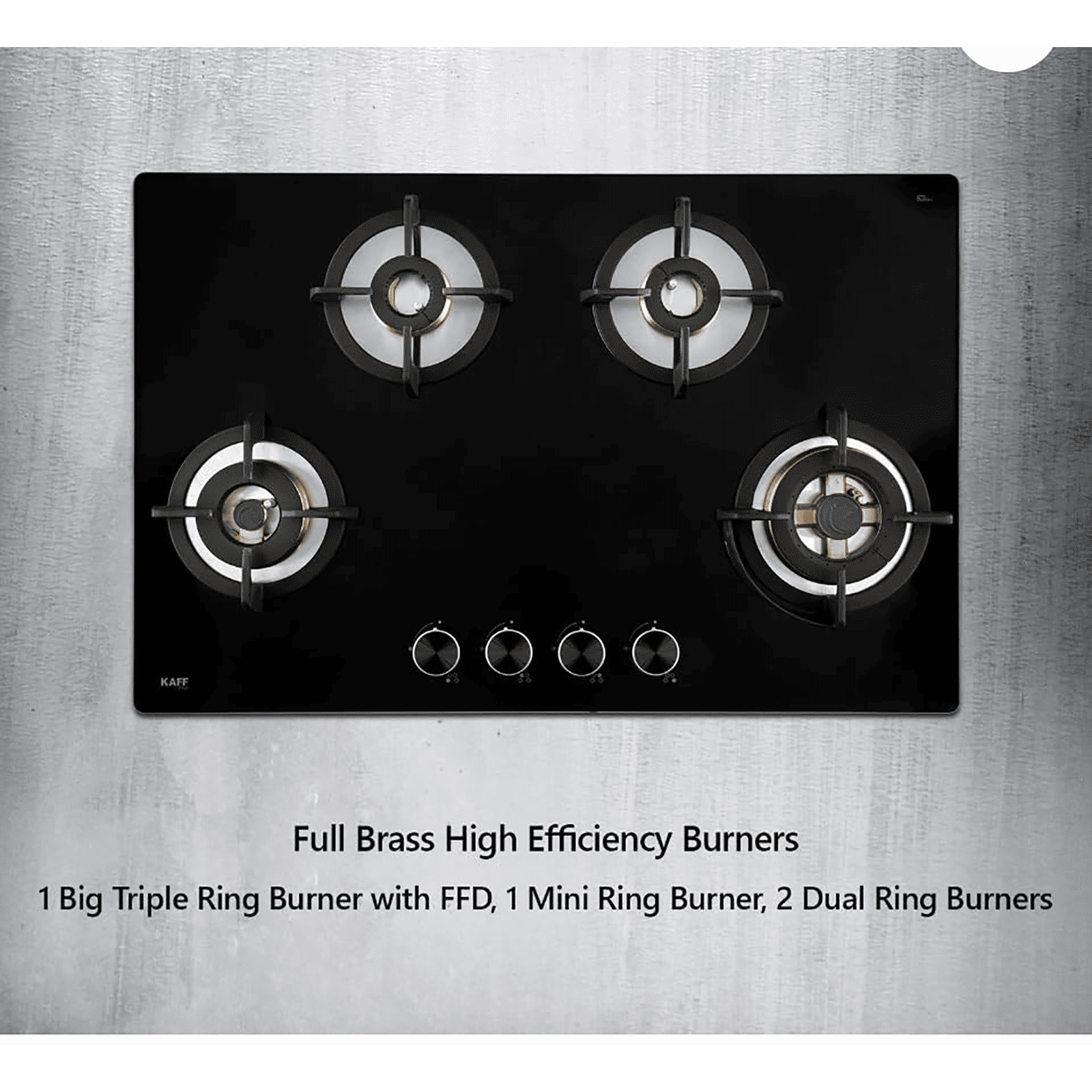 KAFF BLH 804 Tempered Glass Top 4 Burner Automatic Electric Hob (Flame Failure Device, Black) KAFF BLH 804 Tempered Glass Top 4 Burner Automatic Electric Hob (Flame Failure Device, Black)_18