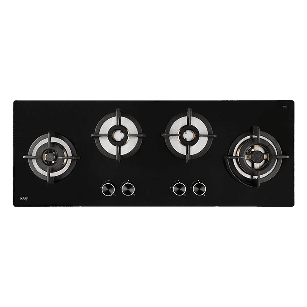 KAFF Bellini-F Tempered Glass Top 4 Burner Automatic Hob (Flame Failure Device, Black)_6