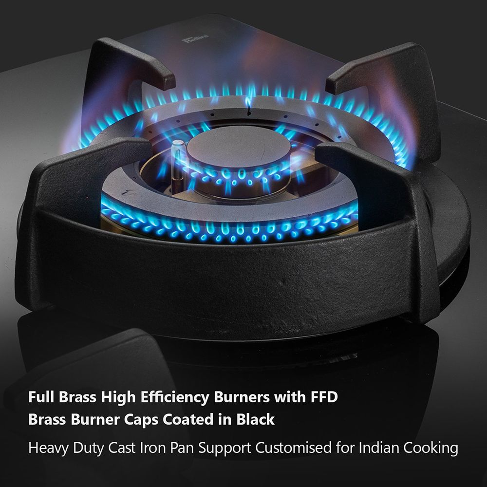 KAFF Bellini-F Tempered Glass Top 4 Burner Automatic Electric Hob (Flame Failure Device, Black) KAFF Bellini-F Tempered Glass Top 4 Burner Automatic Electric Hob (Flame Failure Device, Black)_15