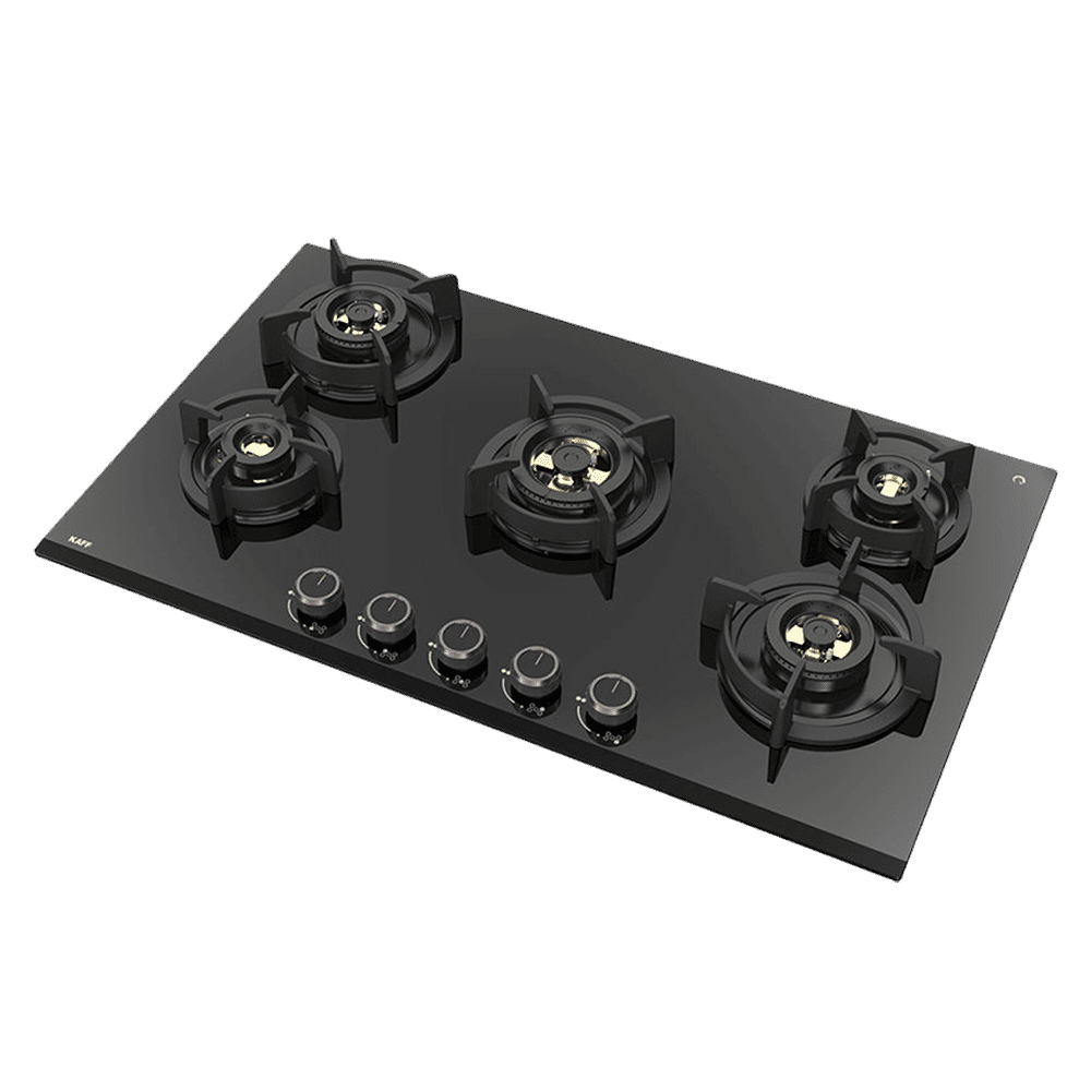 KAFF ASF 865 Tempered Glass Top 5 Burner Automatic Electric Hob (Flame Failure Device, Black) KAFF ASF 865 Tempered Glass Top 5 Burner Automatic Electric Hob (Flame Failure Device, Black)_10