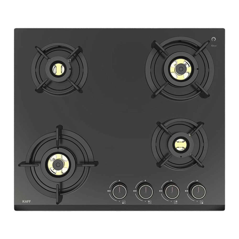 KAFF ASF 604 Tempered Glass Top 4 Burner Automatic Electric Hob (Flame Failure Device, Black) KAFF ASF 604 Tempered Glass Top 4 Burner Automatic Electric Hob (Flame Failure Device, Black)_5