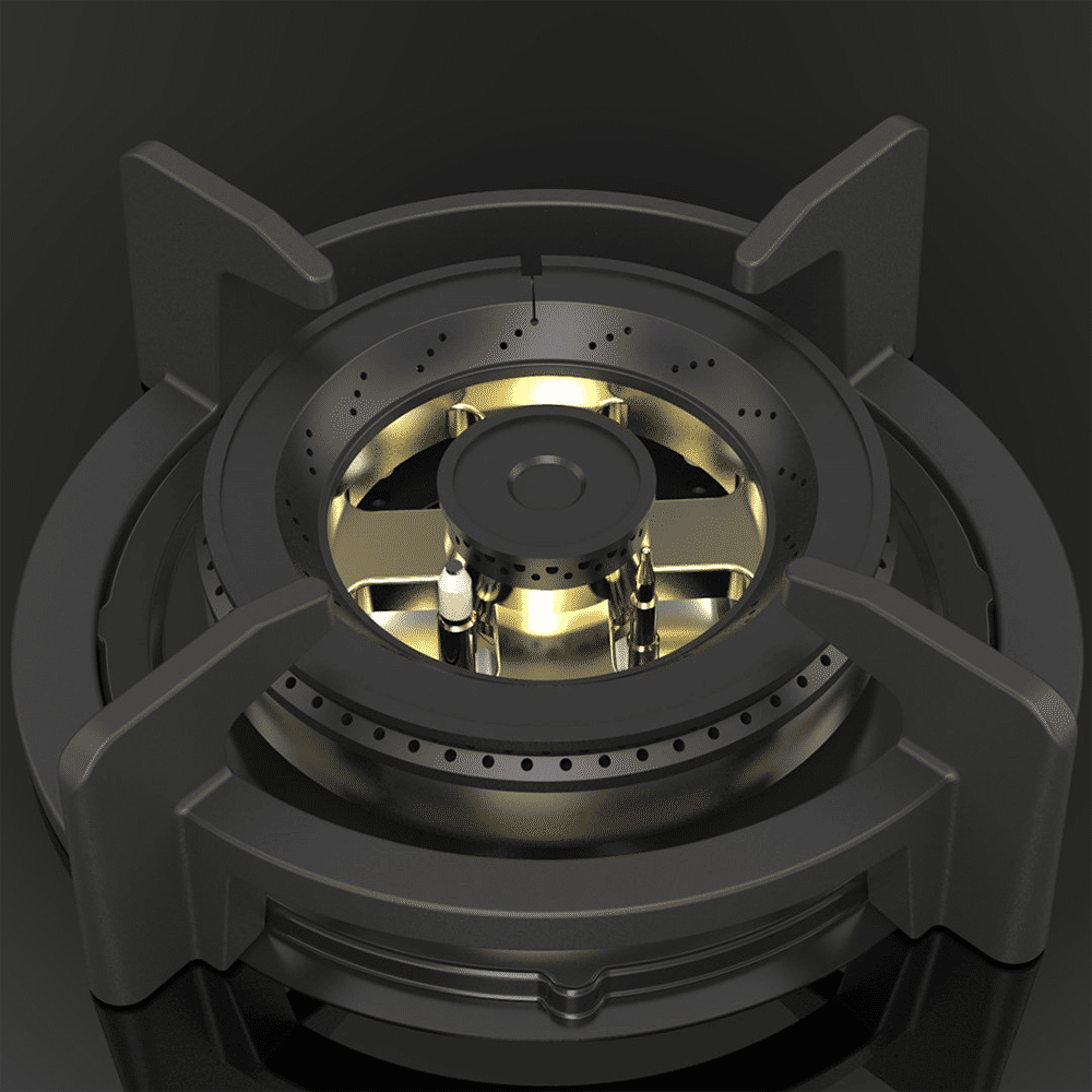 KAFF ASF 603 Tempered Glass Top 3 Burner Automatic Electric Hob (Flame Failure Device, Black) KAFF ASF 603 Tempered Glass Top 3 Burner Automatic Electric Hob (Flame Failure Device, Black)_9