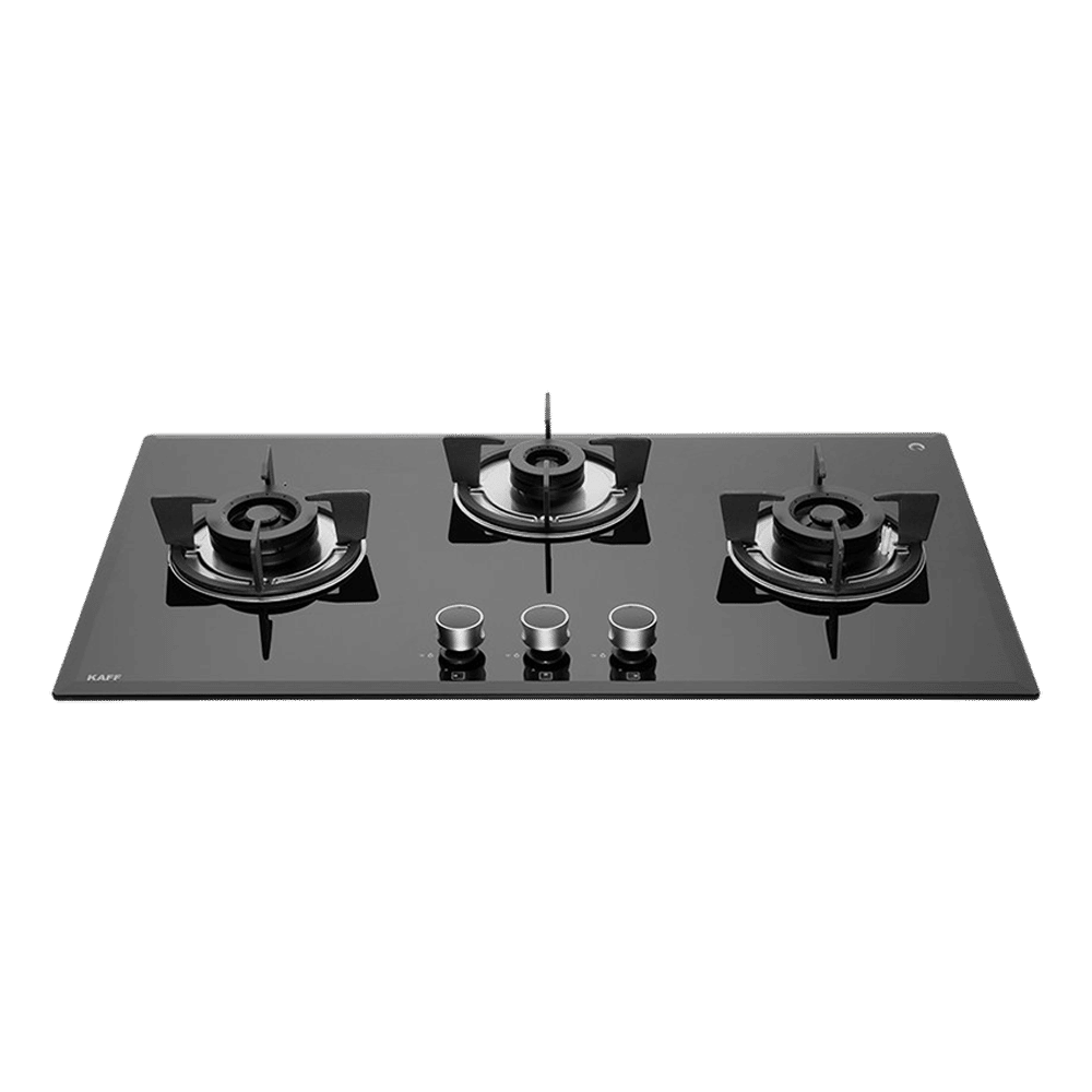 KAFF FBB 783 Tempered Glass Top 3 Burner Automatic Electric Hob (Enamelled Matt Finish Grills, Black)_17