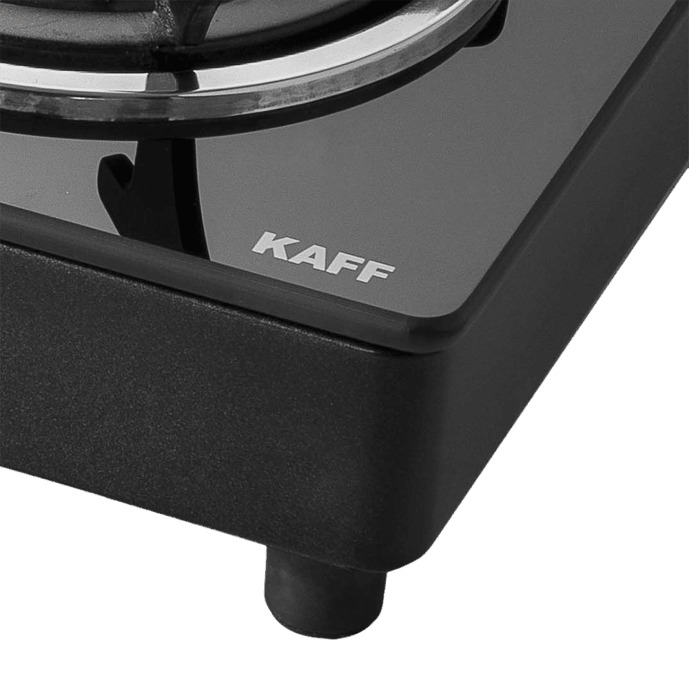 KAFF CTC694B Toughened Glass Top 4 Burner Manual Gas Stove (Matte Enamelled Pan Support, Black) KAFF CTC694B Toughened Glass Top 4 Burner Manual Gas Stove (Matte Enamelled Pan Support, Black)_6