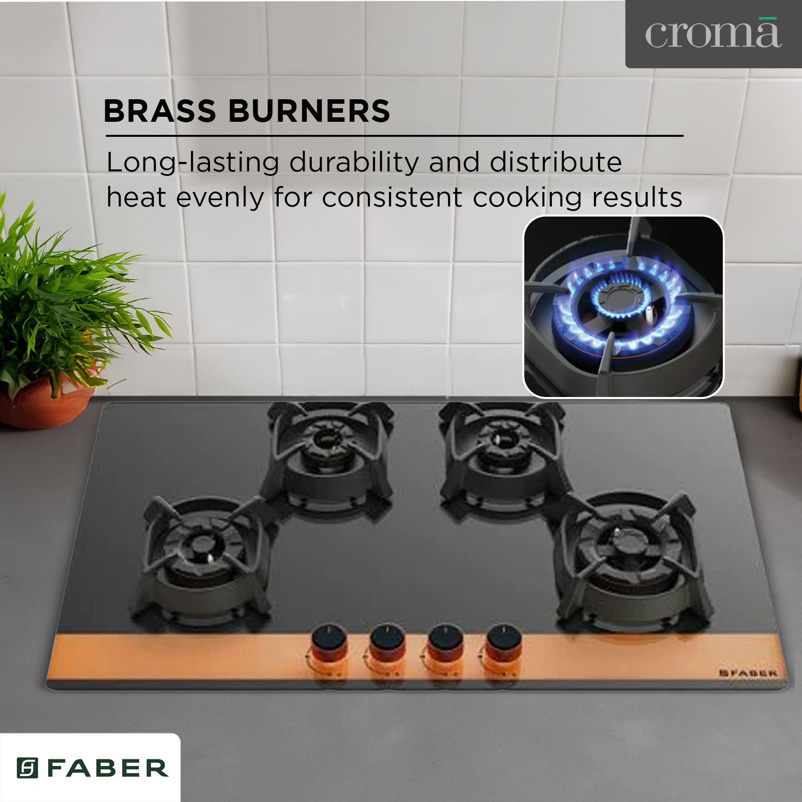 Faber Utopia Pro HT 804 BR CI Toughened Glass Top 4 Burner Automatic Electric Hob (Flame Failure Device, Black) Faber Utopia Pro HT 804 BR CI Toughened Glass Top 4 Burner Automatic Electric Hob (Flame Failure Device, Black)_10