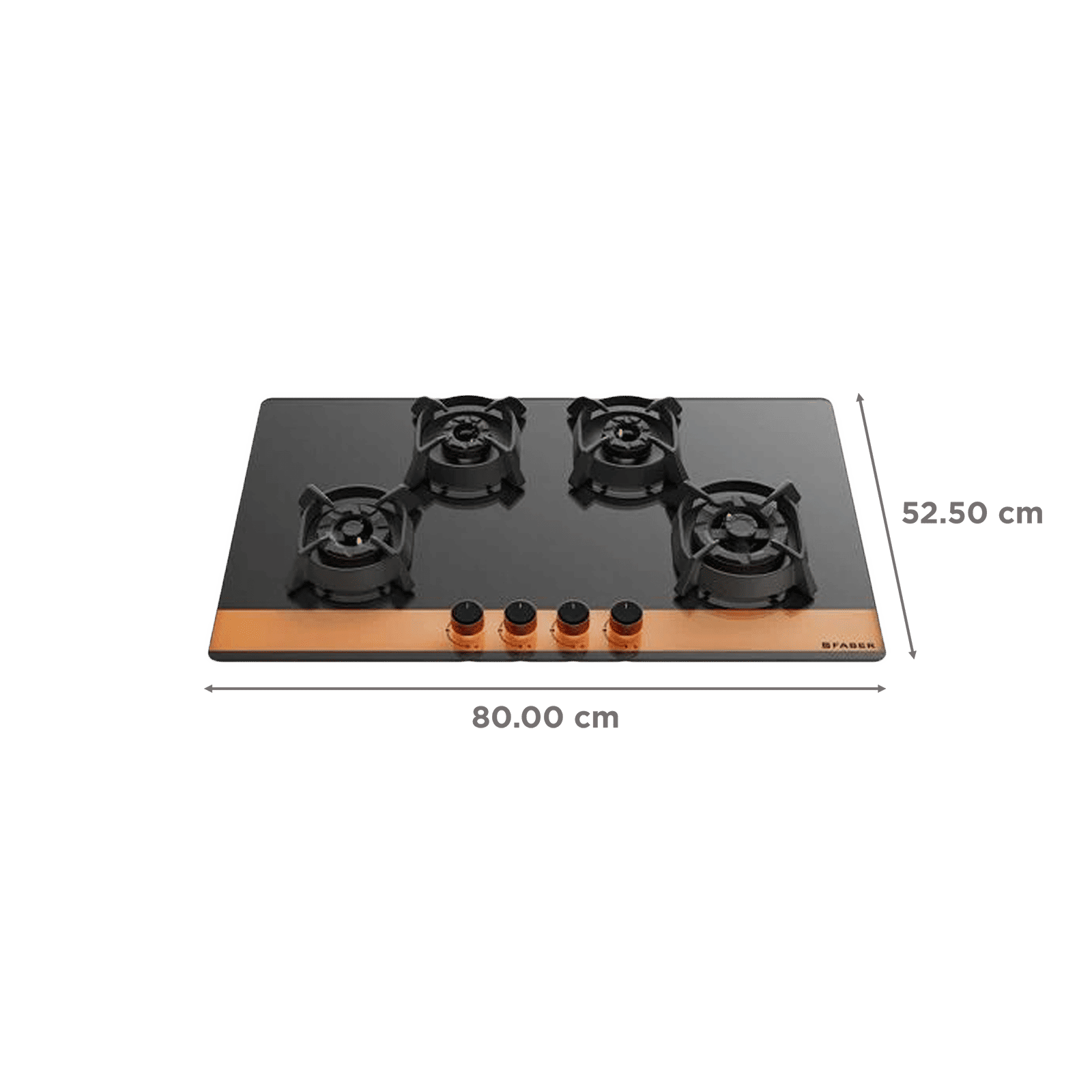 Faber Utopia Pro HT 804 BR CI Toughened Glass Top 4 Burner Automatic Electric Hob (Flame Failure Device, Black) Faber Utopia Pro HT 804 BR CI Toughened Glass Top 4 Burner Automatic Electric Hob (Flame Failure Device, Black)_2