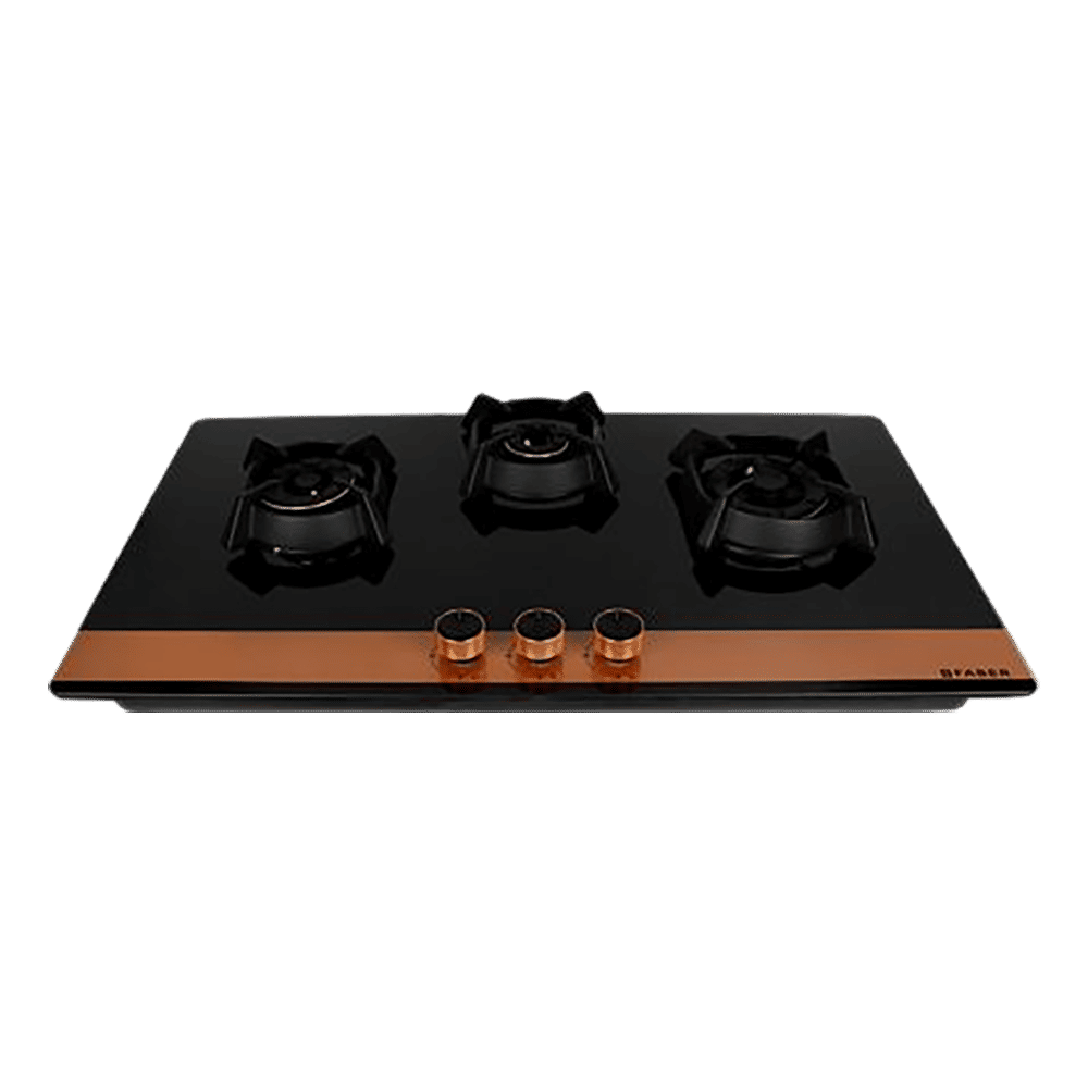 Faber Utopia Pro HT 903 BR CI Toughened Glass Top 3 Burner Automatic Electric Hob (Flame Failure Device, Black) Faber Utopia Pro HT 903 BR CI Toughened Glass Top 3 Burner Automatic Electric Hob (Flame Failure Device, Black)_1