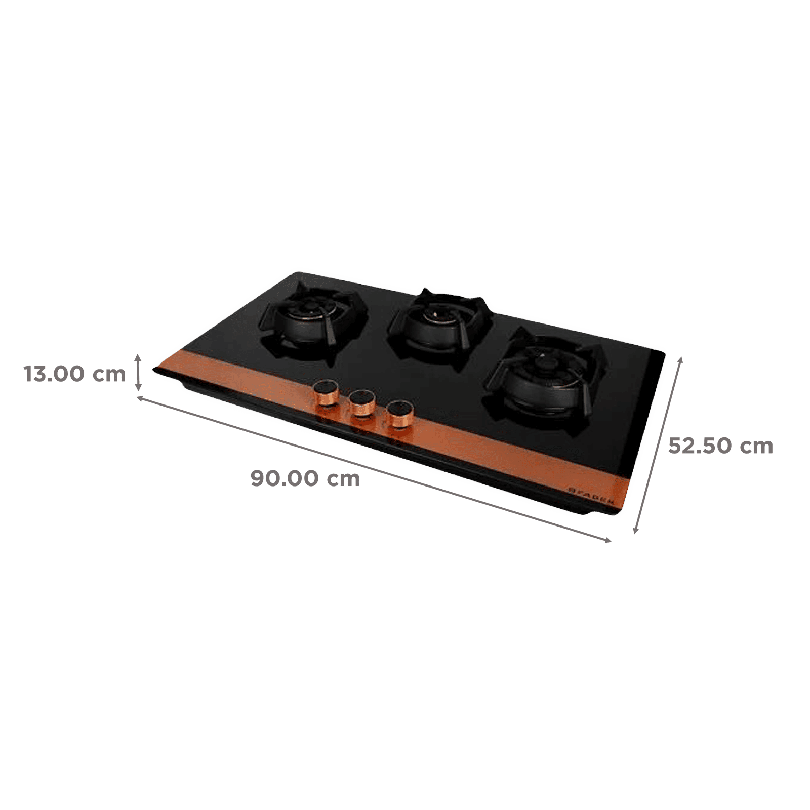 Faber Utopia Pro HT 903 BR CI Toughened Glass Top 3 Burner Automatic Electric Hob (Flame Failure Device, Black) Faber Utopia Pro HT 903 BR CI Toughened Glass Top 3 Burner Automatic Electric Hob (Flame Failure Device, Black)_2