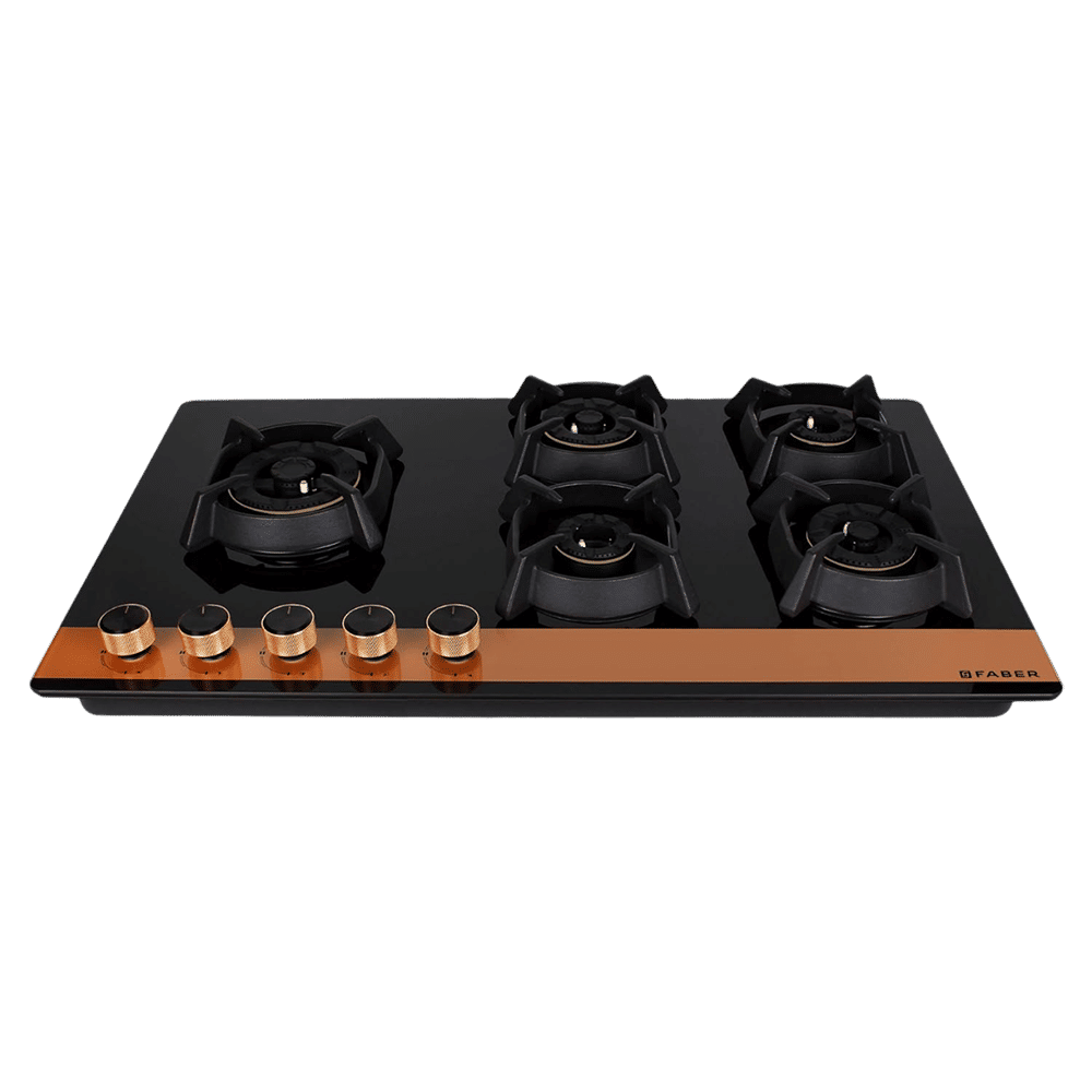 Faber Utopia Pro HT 905 BR CI 5 Burner Automatic Electric Hob (Flame Failure Device, Black)_7