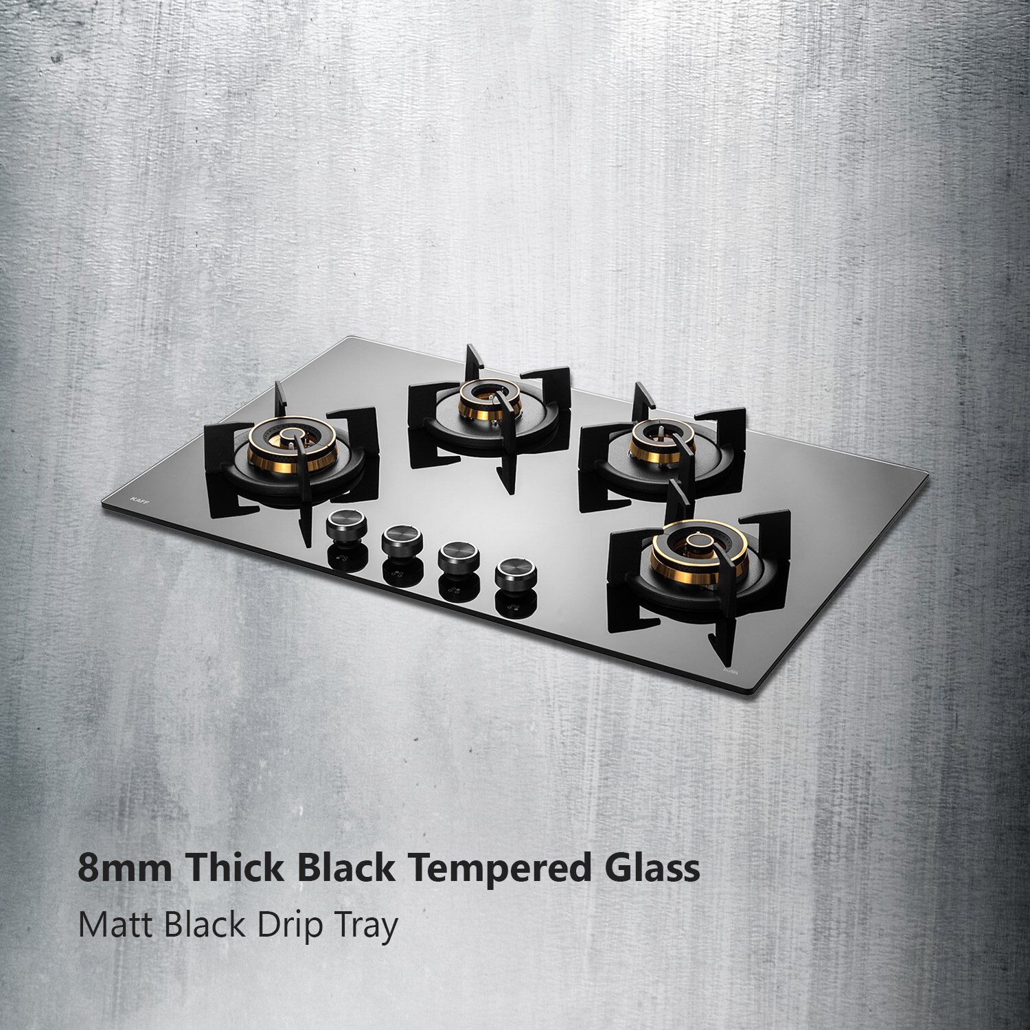 KAFF INF 804 Tempered Glass Top 4 Burner Automatic Electric Hob (Flame Failure Device, Black)_12