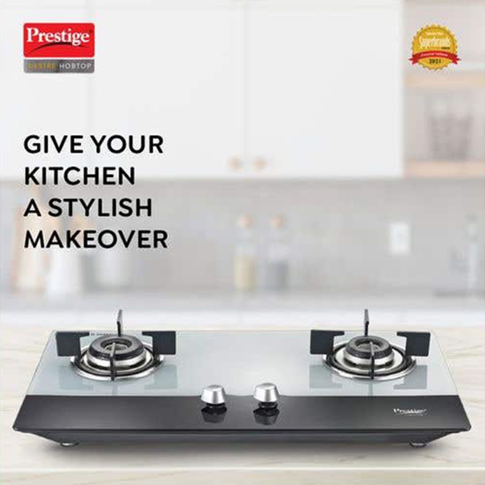 Prestige Desire Toughened Glass Top 4 Burner Automatic Hob (Ergonomic Knob, Black) Prestige Desire Toughened Glass Top 4 Burner Automatic Hob (Ergonomic Knob, Black)_8