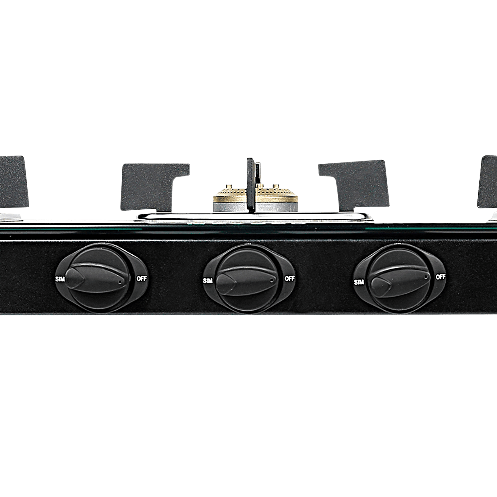 Faber PEARL 3BB BK Tempered Glass Top 3 Burner Manual Gas Stove (Corrosion Resistance, Black) Faber PEARL 3BB BK Tempered Glass Top 3 Burner Manual Gas Stove (Corrosion Resistance, Black)_5