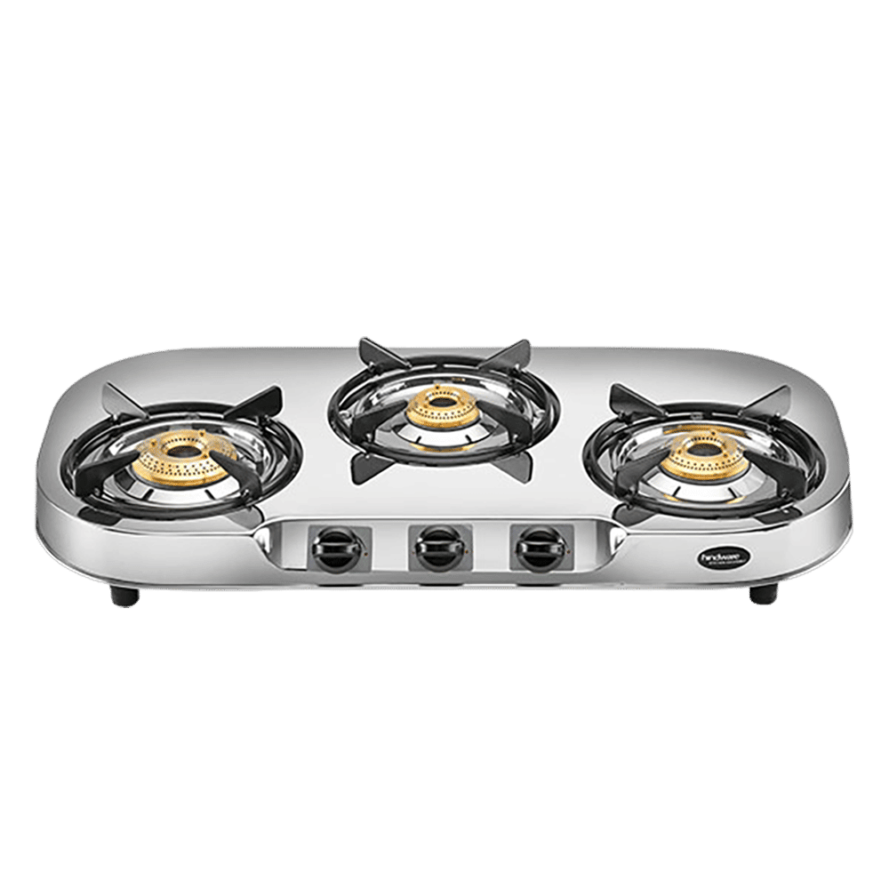 hindware Festo 3 Burner Manual Gas Stove (Sturdy Pan Support, Silver) hindware Festo 3 Burner Manual Gas Stove (Sturdy Pan Support, Silver)_8