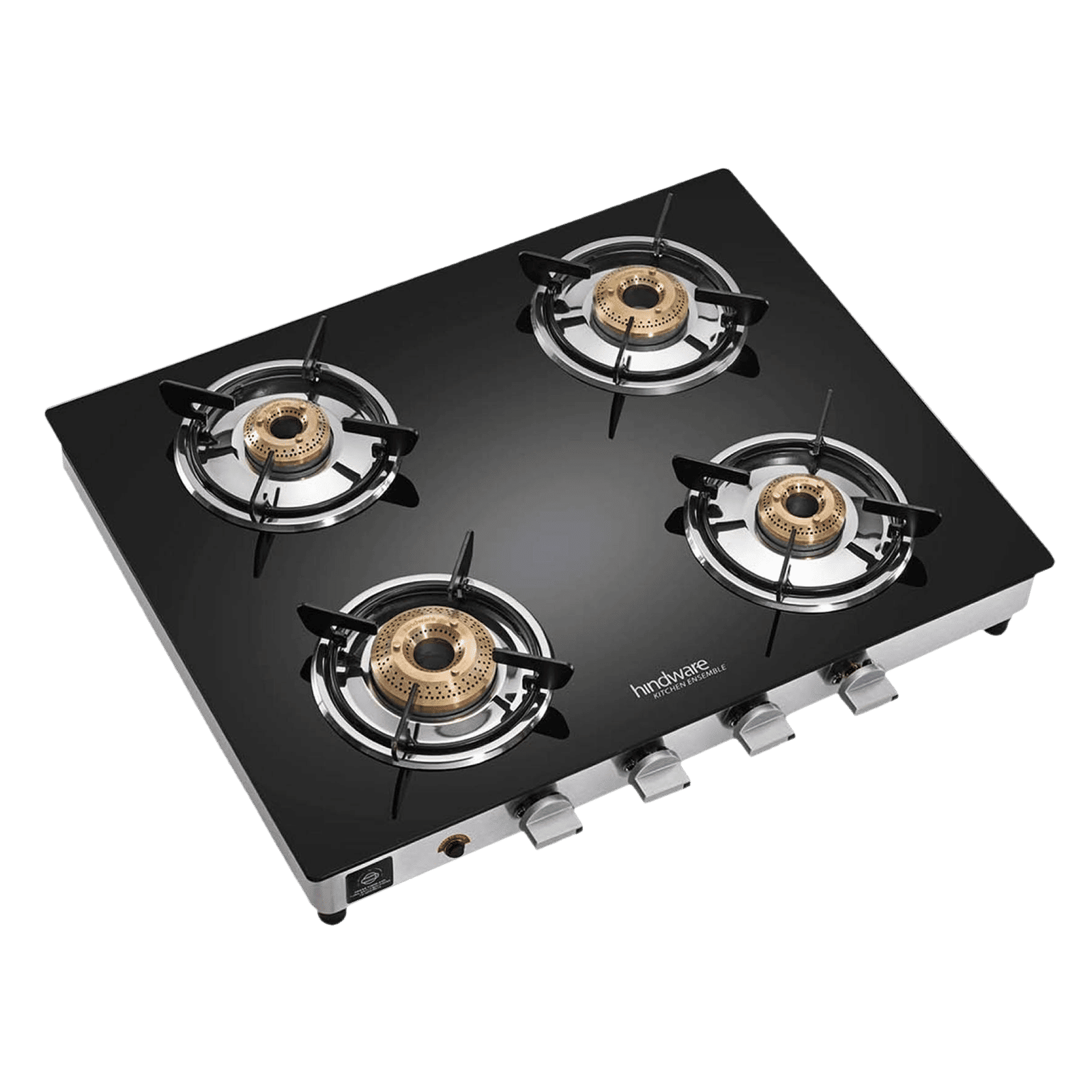 Hindware ARMO Plus Toughened Glass Top 4 Burner Automatic Gas Stove (Sleek Body Design, Black) Hindware ARMO Plus Toughened Glass Top 4 Burner Automatic Gas Stove (Sleek Body Design, Black)_9