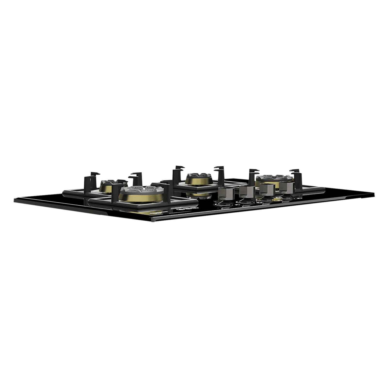 Crompton Optime Toughened Glass Top 4 Burner Automatic Hob (3D Flame Technology, Midnight Black) Crompton Optime Toughened Glass Top 4 Burner Automatic Hob (3D Flame Technology, Midnight Black)_6