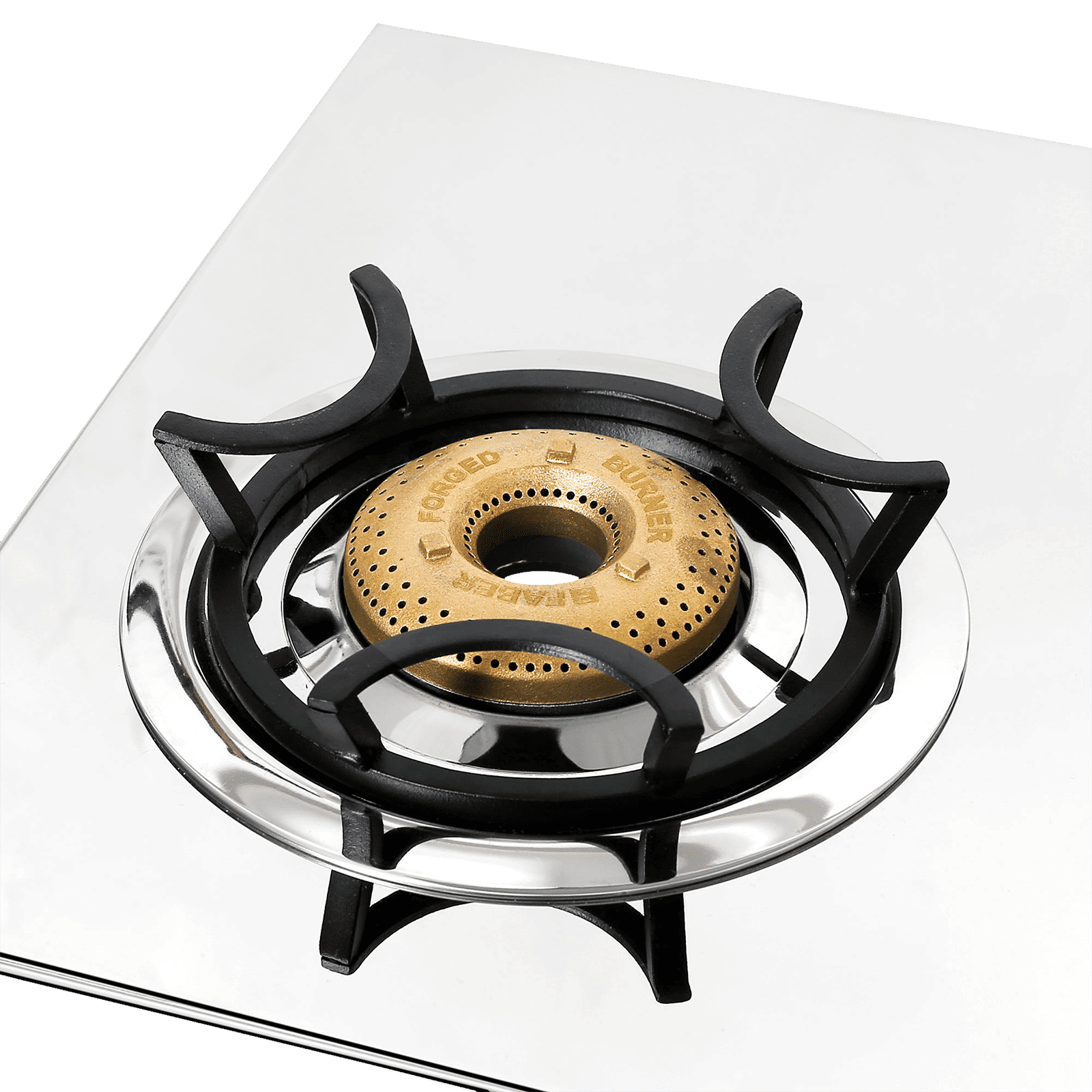 Faber Hilux Max 3BB SS 3 Burner Manual Gas Stove (Black Diamond Coated Sturdy Pan Support, Silver) Faber Hilux Max 3BB SS 3 Burner Manual Gas Stove (Black Diamond Coated Sturdy Pan Support, Silver)_4