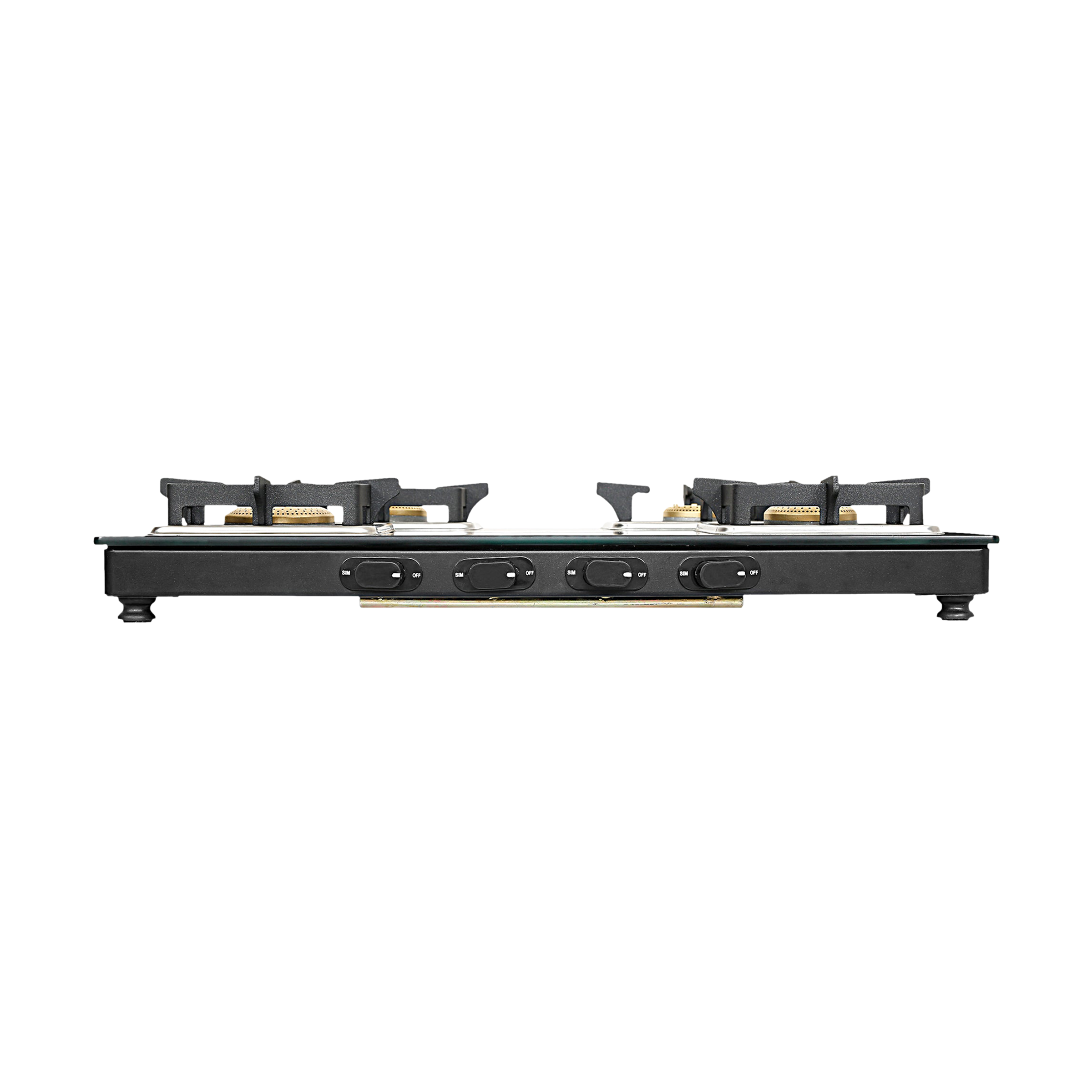 Faber Remo XL 4BB AI Glass Top 4 Burner Automatic Gas Stove (MS Power Coated Pan Support, Black) Faber Remo XL 4BB AI Glass Top 4 Burner Automatic Gas Stove (MS Power Coated Pan Support, Black)_8