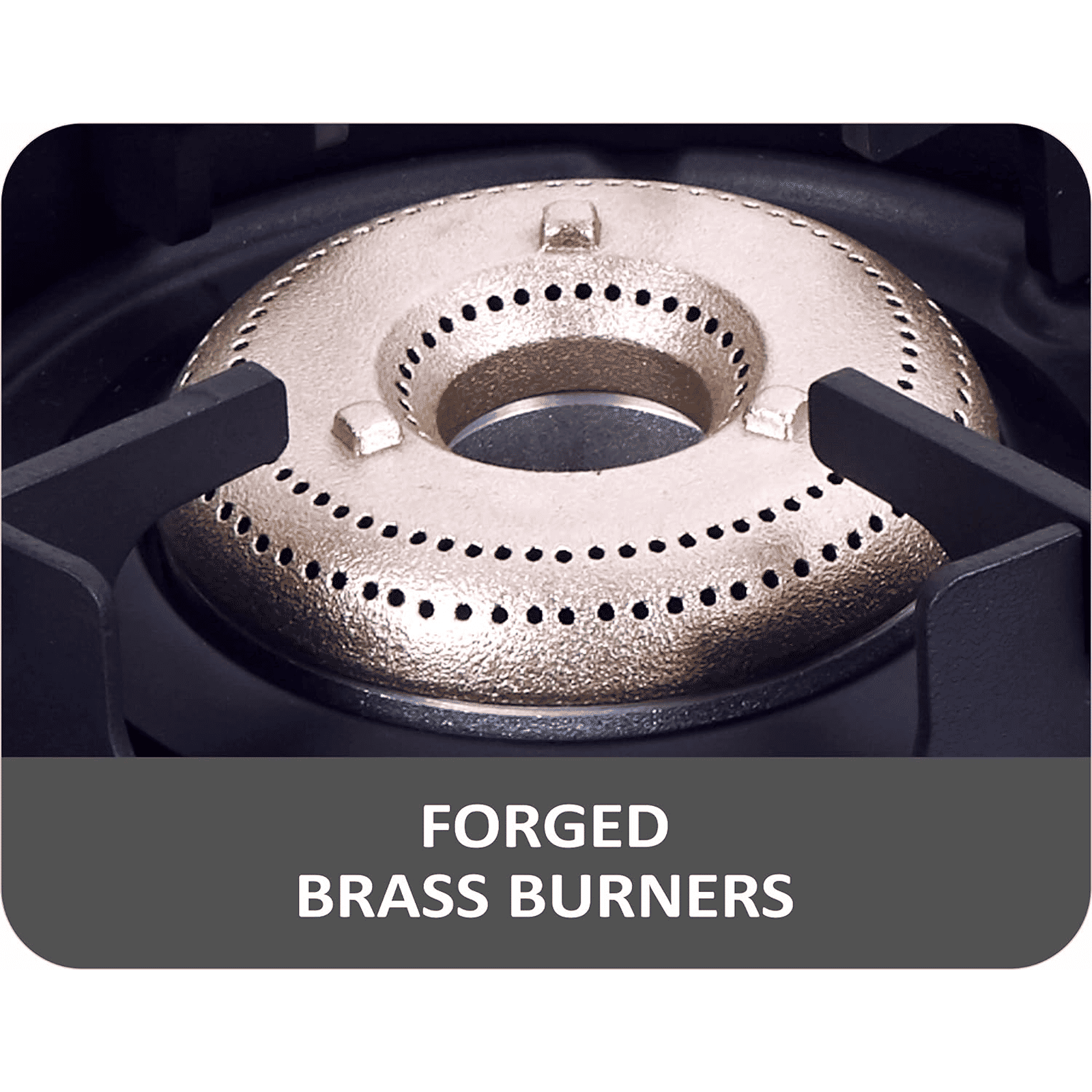 elica CREST 370 J NERO 3 Burner Manual Gas Stove (Brass Burner, Black)_11