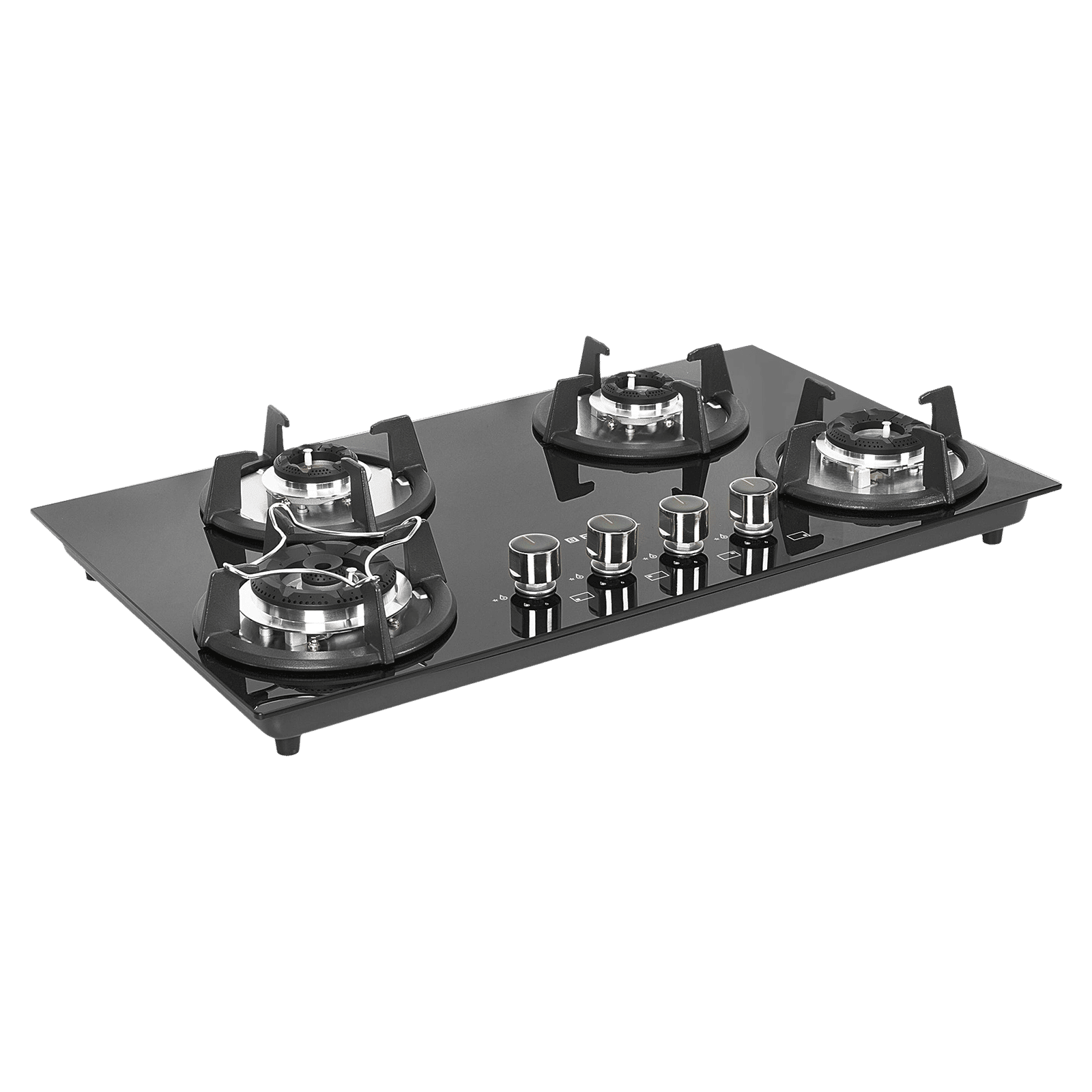 FABER Superia HT764 BR AI Toughened Glass Top 4 Burner Automatic Gas Hob (Battery Operated, Black) FABER Superia HT764 BR AI Toughened Glass Top 4 Burner Automatic Gas Hob (Battery Operated, Black)_10