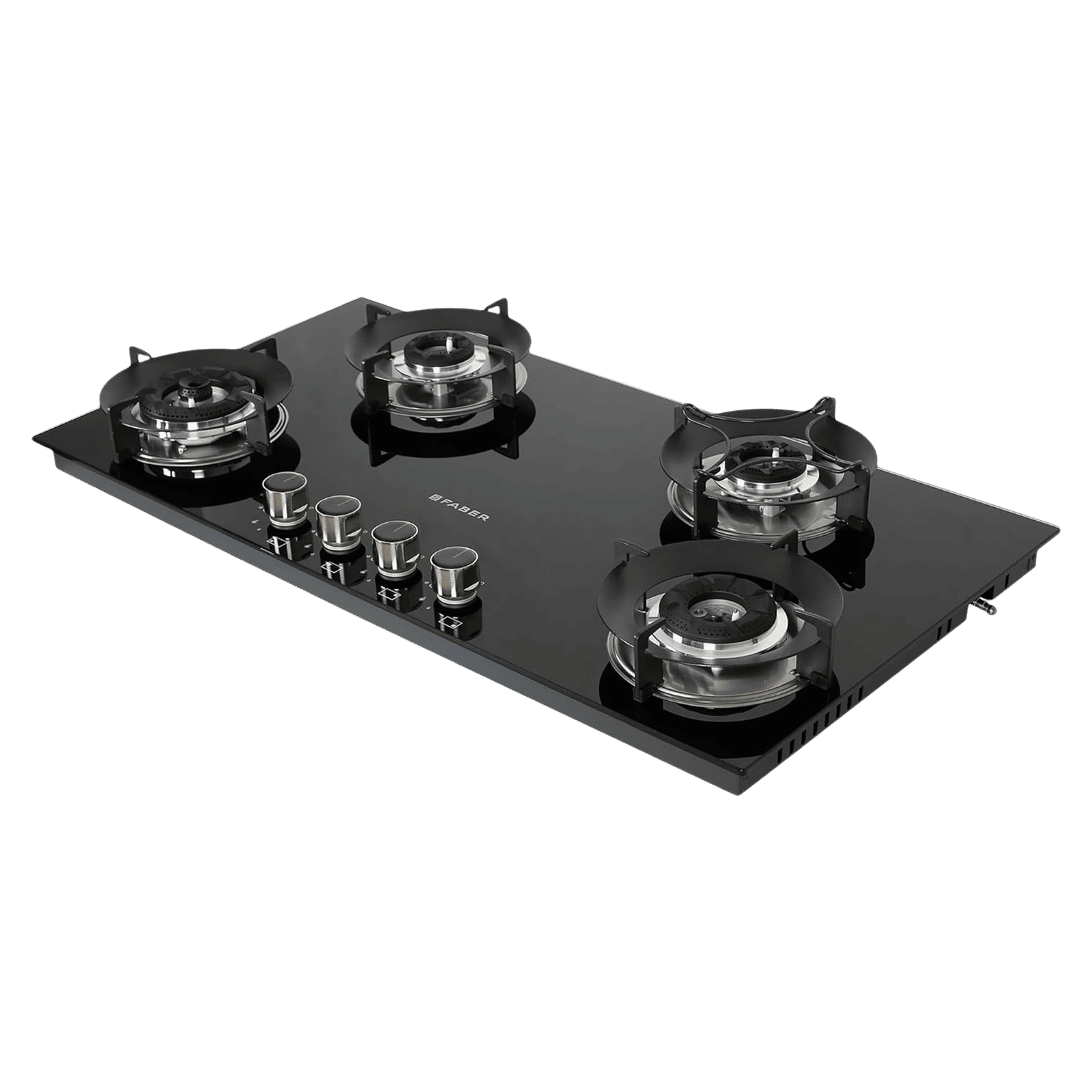 FABER SUPERIA HT904 BR AI Toughened Glass Top 4 Burner Automatic Gas Hob (Fully Concealed Drip Tray, Black) FABER SUPERIA HT904 BR AI Toughened Glass Top 4 Burner Automatic Gas Hob (Fully Concealed Drip Tray, Black)_7