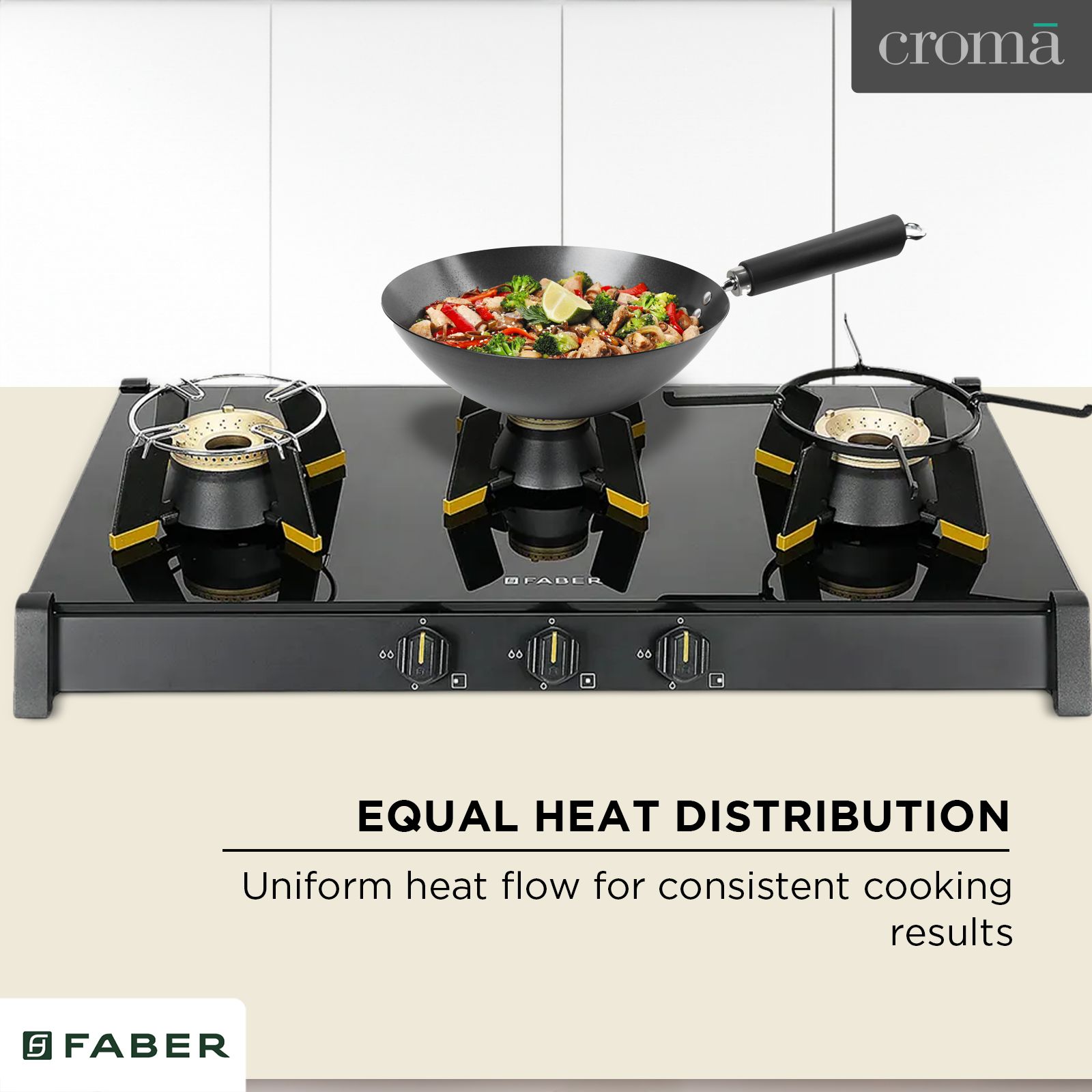FABER GENIUS 753 Toughened Glass Top 3 Burner Manual Hob (Cast Iron Pan Support, Black) FABER GENIUS 753 Toughened Glass Top 3 Burner Manual Hob (Cast Iron Pan Support, Black)_15