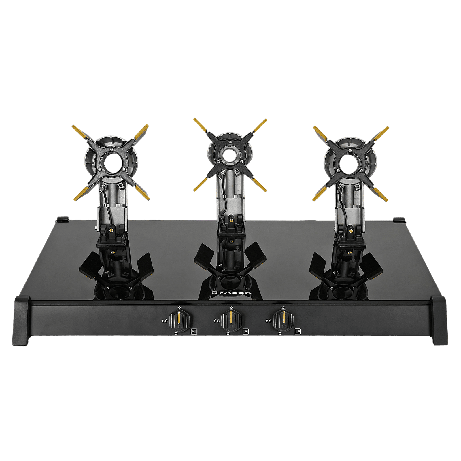 FABER GENIUS 753 AI Toughened Glass Top 3 Burner Manual Hob (Cast Iron Pan Support, Black) FABER GENIUS 753 AI Toughened Glass Top 3 Burner Manual Hob (Cast Iron Pan Support, Black)_9