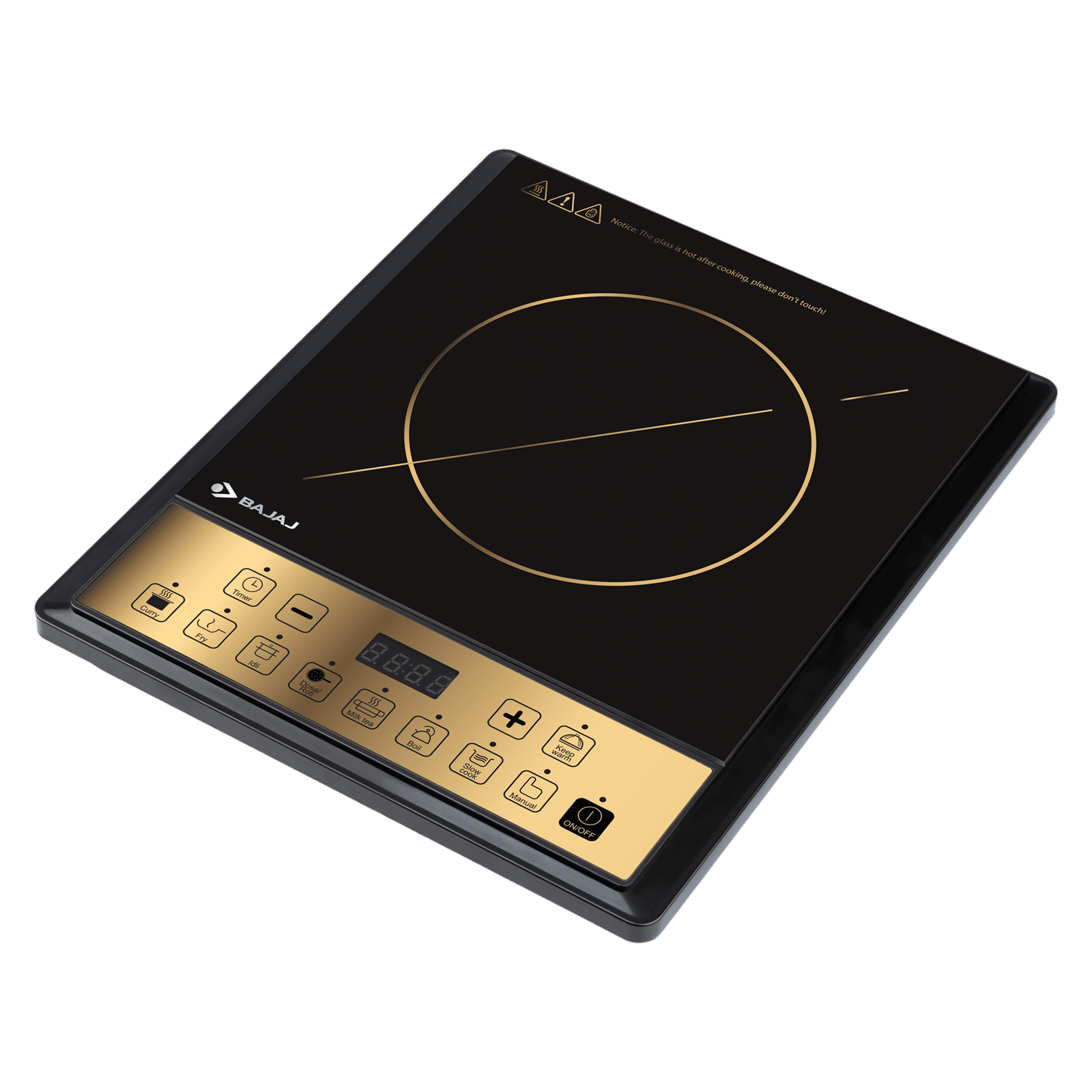 BAJAJ ICX 190TS 1900W Induction Cooktop with 9 Preset Menus BAJAJ ICX 190TS 1900W Induction Cooktop with 9 Preset Menus_6