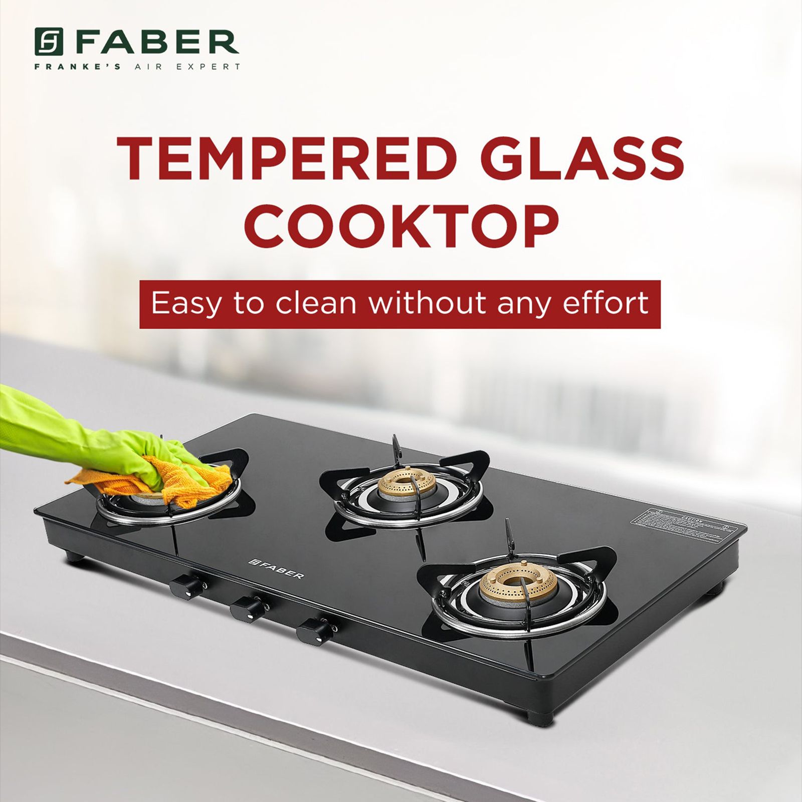 FABER Spark 3 Burner Manual Gas Stove (Knob Controlled, Black) FABER Spark 3 Burner Manual Gas Stove (Knob Controlled, Black)_11