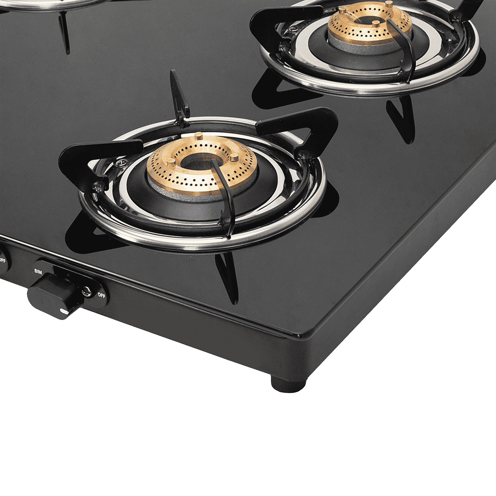 FABER Spark 4 Burner Manual Gas Stove (Knob Control, Black) FABER Spark 4 Burner Manual Gas Stove (Knob Control, Black)_6