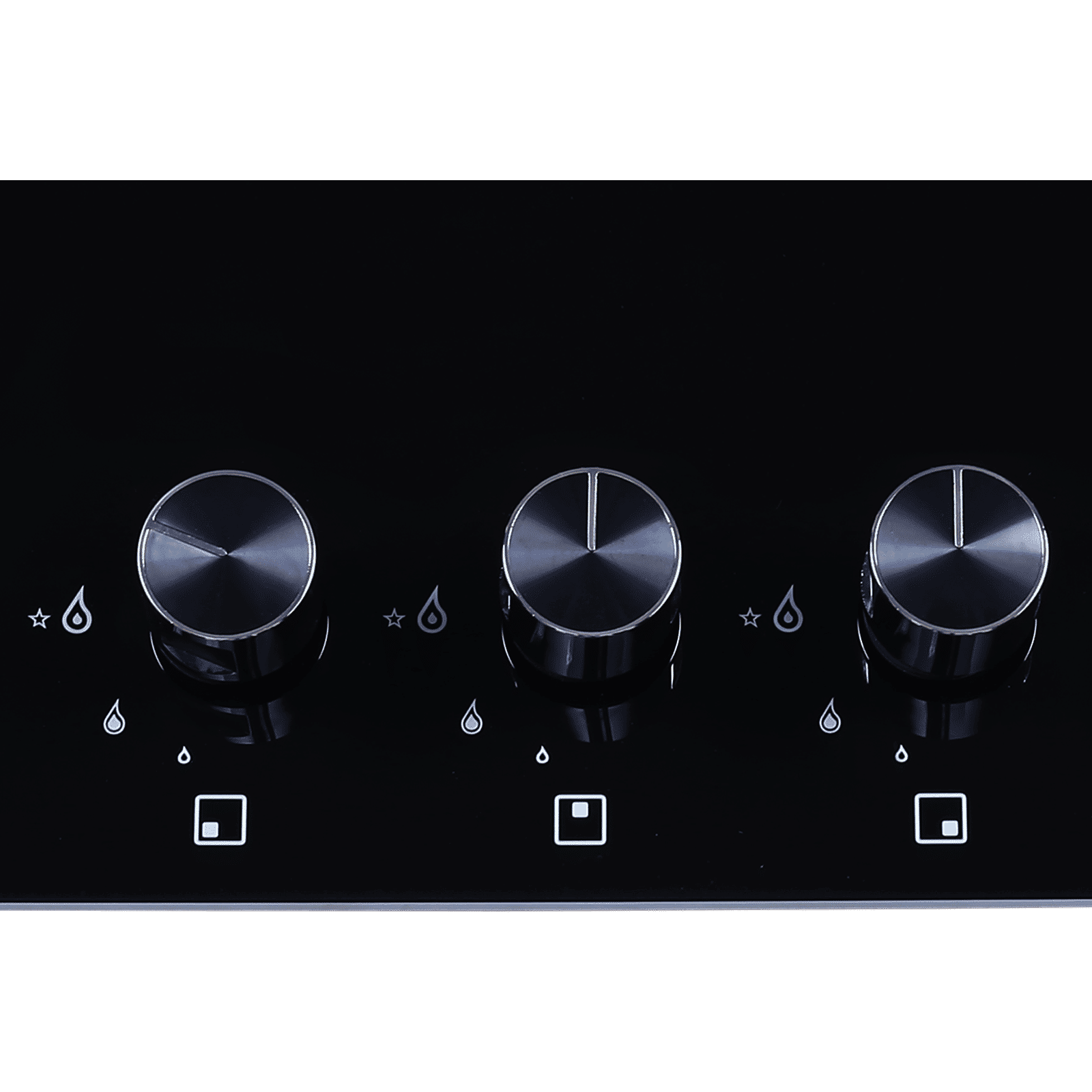 Croma Toughened Glass Top 3 Burner Automatic Hob (Cast Iron Pan Supports, Black) Croma Toughened Glass Top 3 Burner Automatic Hob (Cast Iron Pan Supports, Black)_5