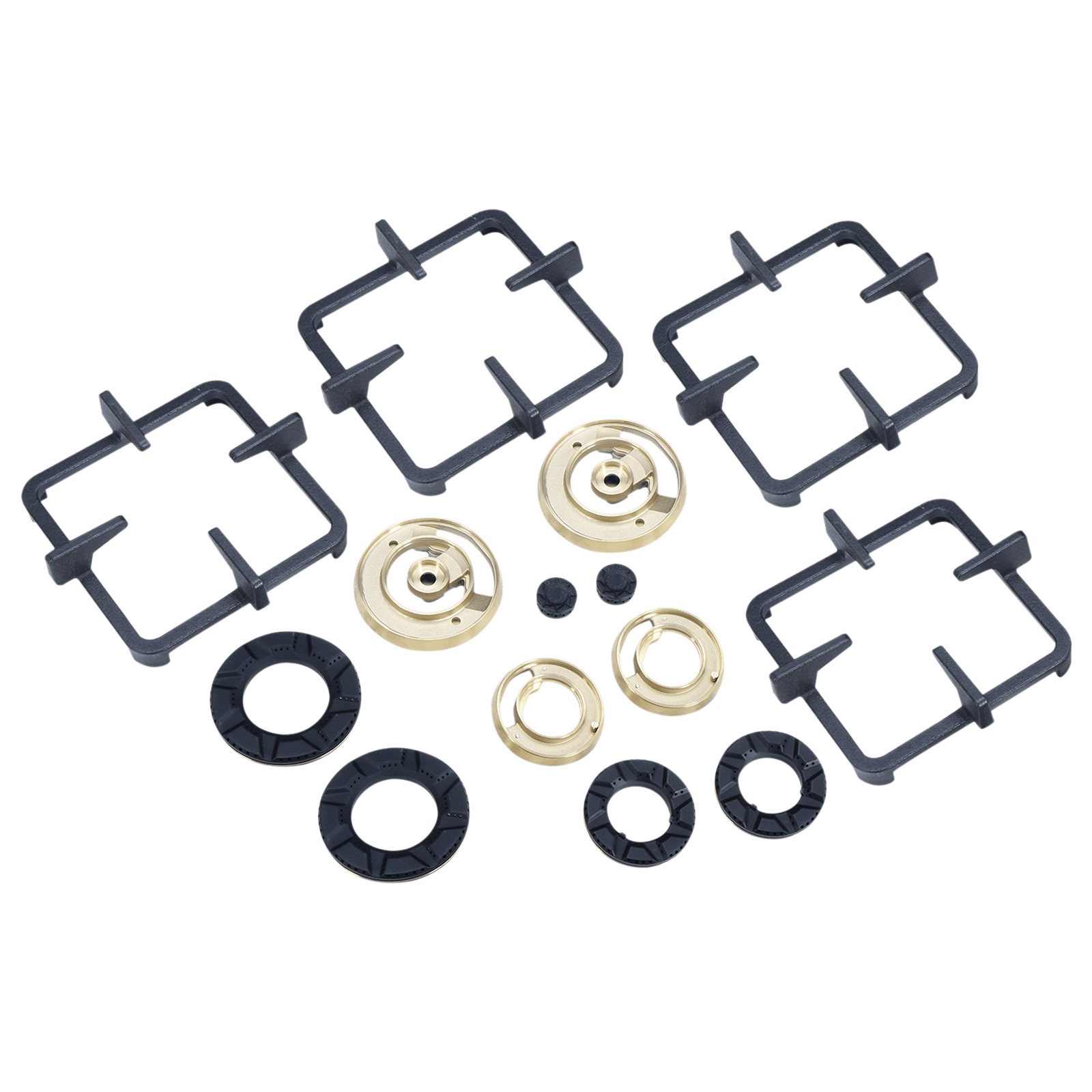 Croma AG1510 Toughened Glass Top 4 Burner Automatic Hob (Black Enamel Coated Drip Tray, Black)_6