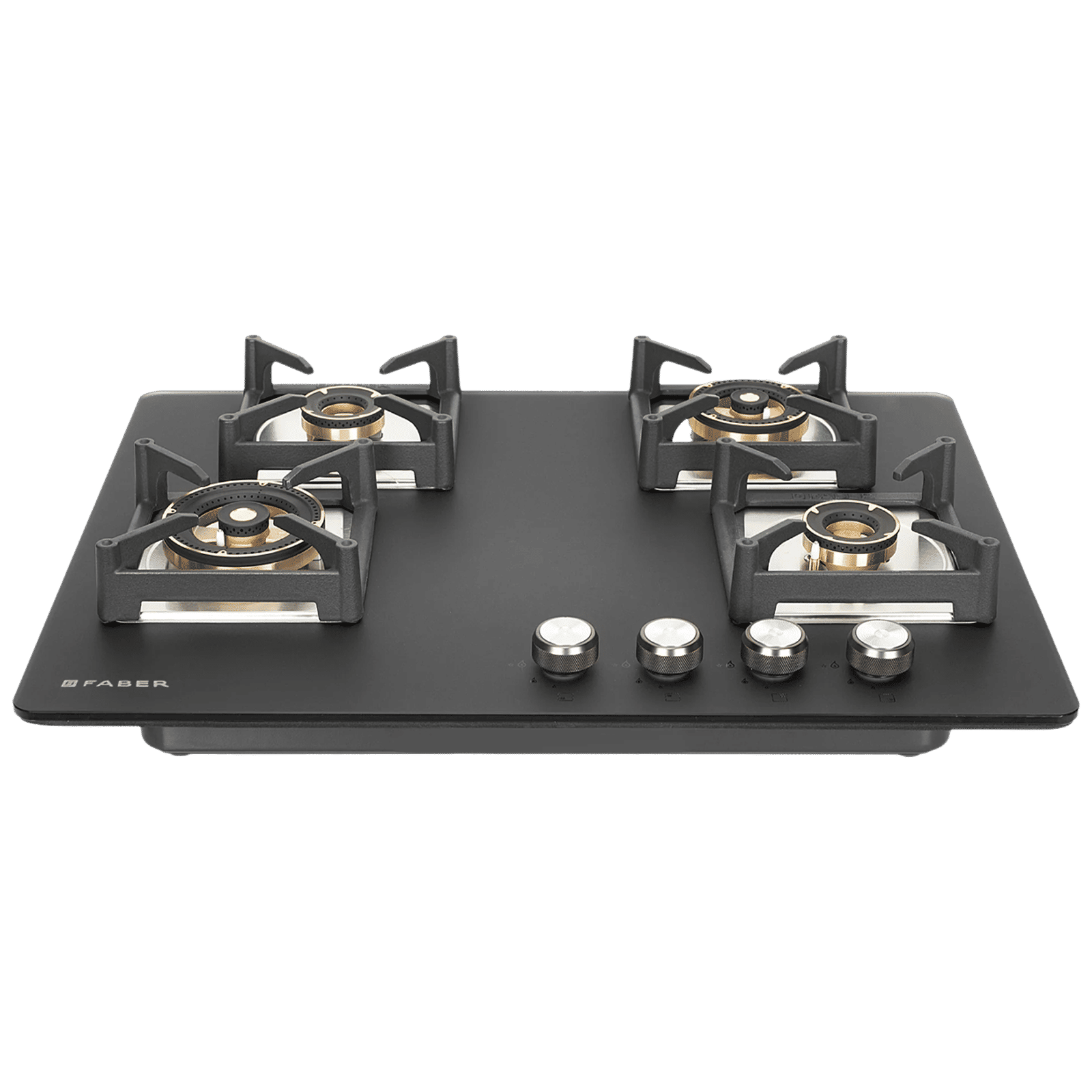 FABER BELLA HT 704 BR AI Glass Top 4 Burner Automatic Hob (Spill Proof Design, Black) FABER BELLA HT 704 BR AI Glass Top 4 Burner Automatic Hob (Spill Proof Design, Black)_1