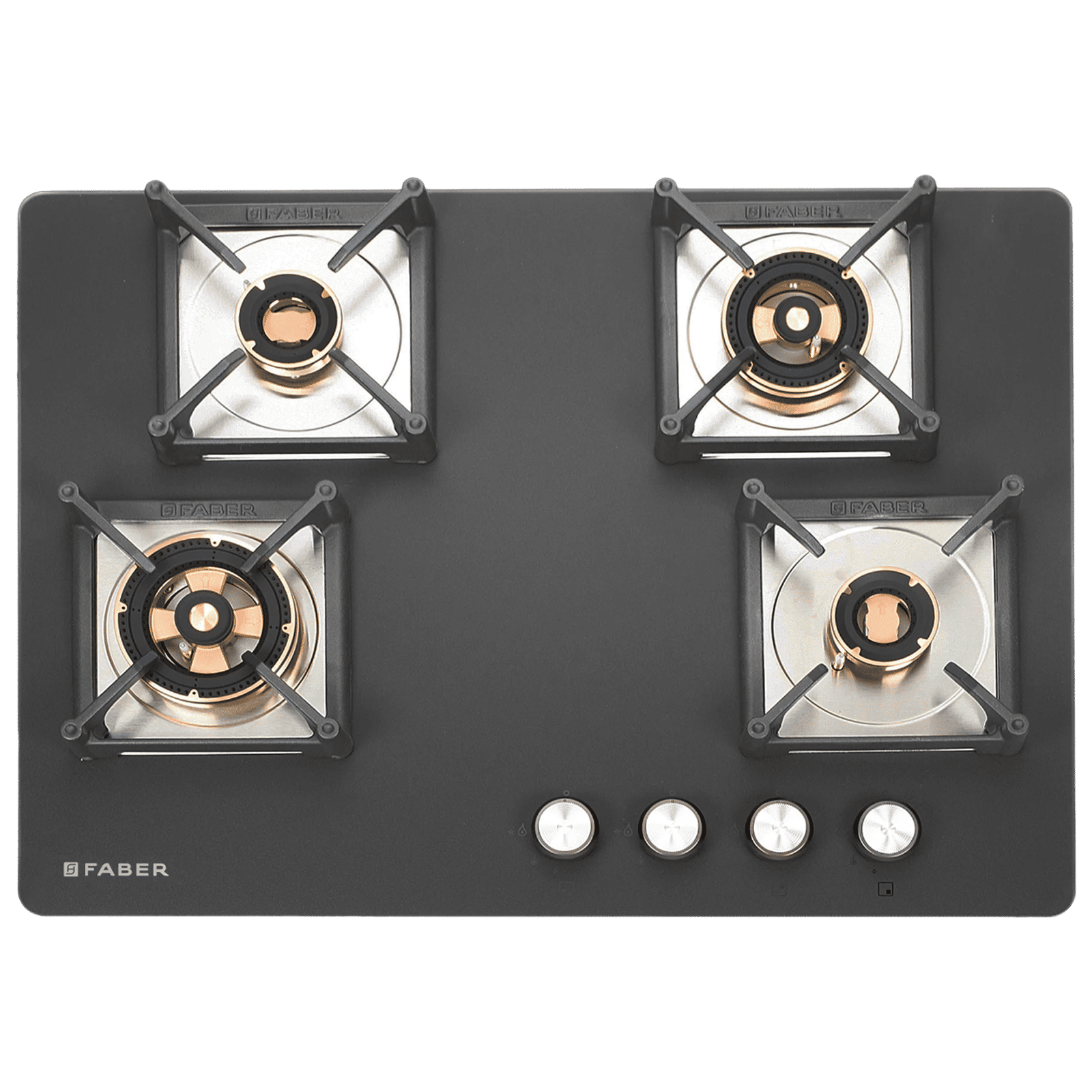 FABER BELLA HT 704 BR AI Glass Top 4 Burner Automatic Hob (Spill Proof Design, Black) FABER BELLA HT 704 BR AI Glass Top 4 Burner Automatic Hob (Spill Proof Design, Black)_5