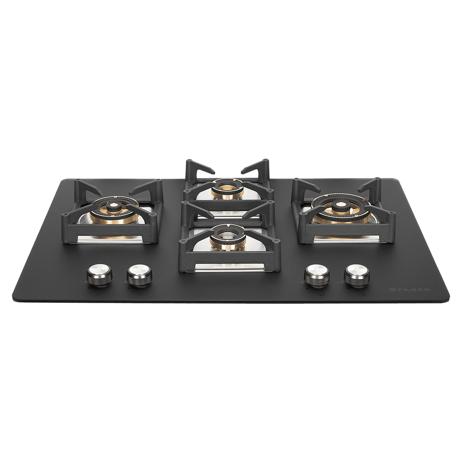 FABER BELLA HT 754 BR AI Glass Top 4 Burner Automatic Hob (Premium Metal Knobs, Black)_12