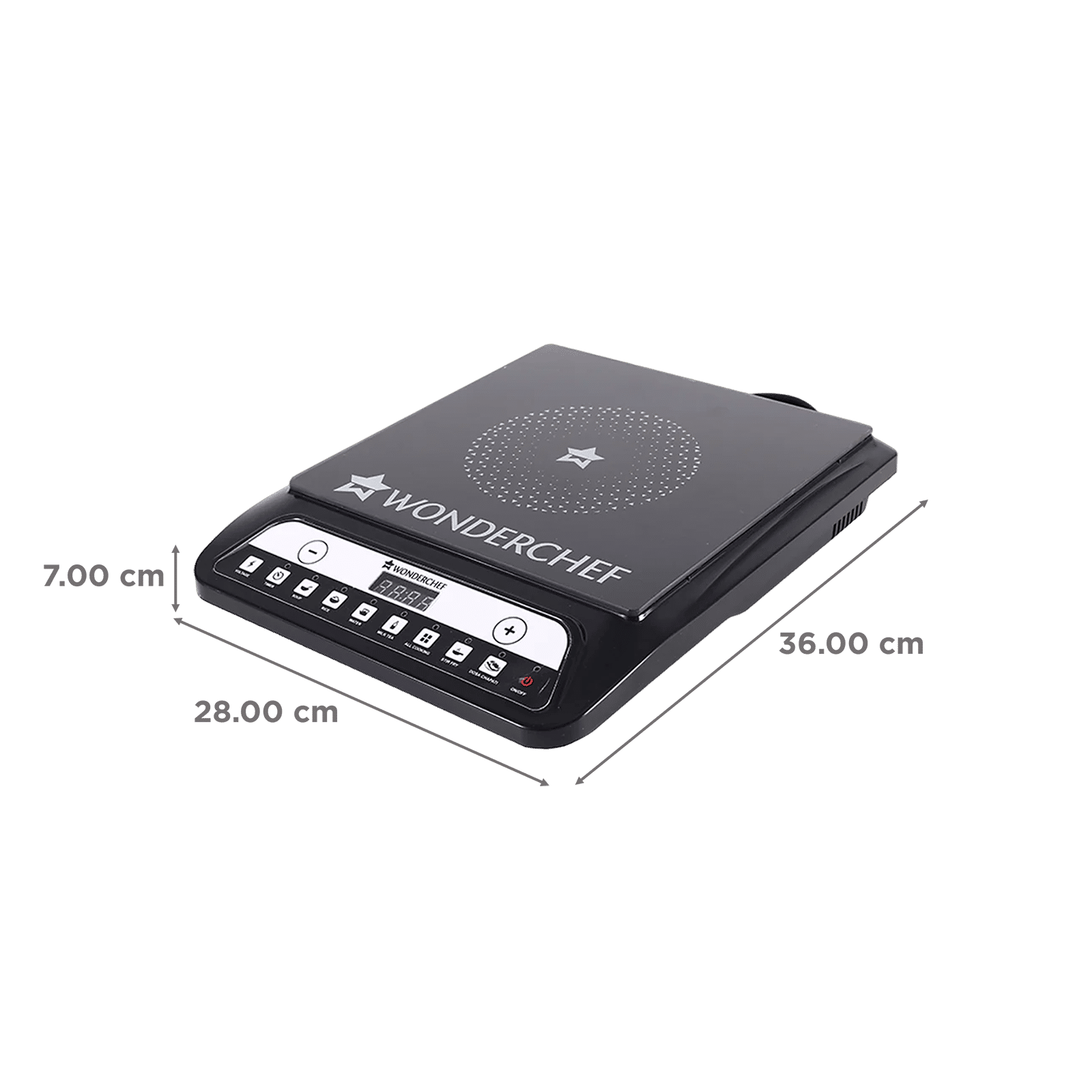 WONDERCHEF Power 1400W Induction Cooktop with 11 Preset Functions WONDERCHEF Power 1400W Induction Cooktop with 11 Preset Functions_2