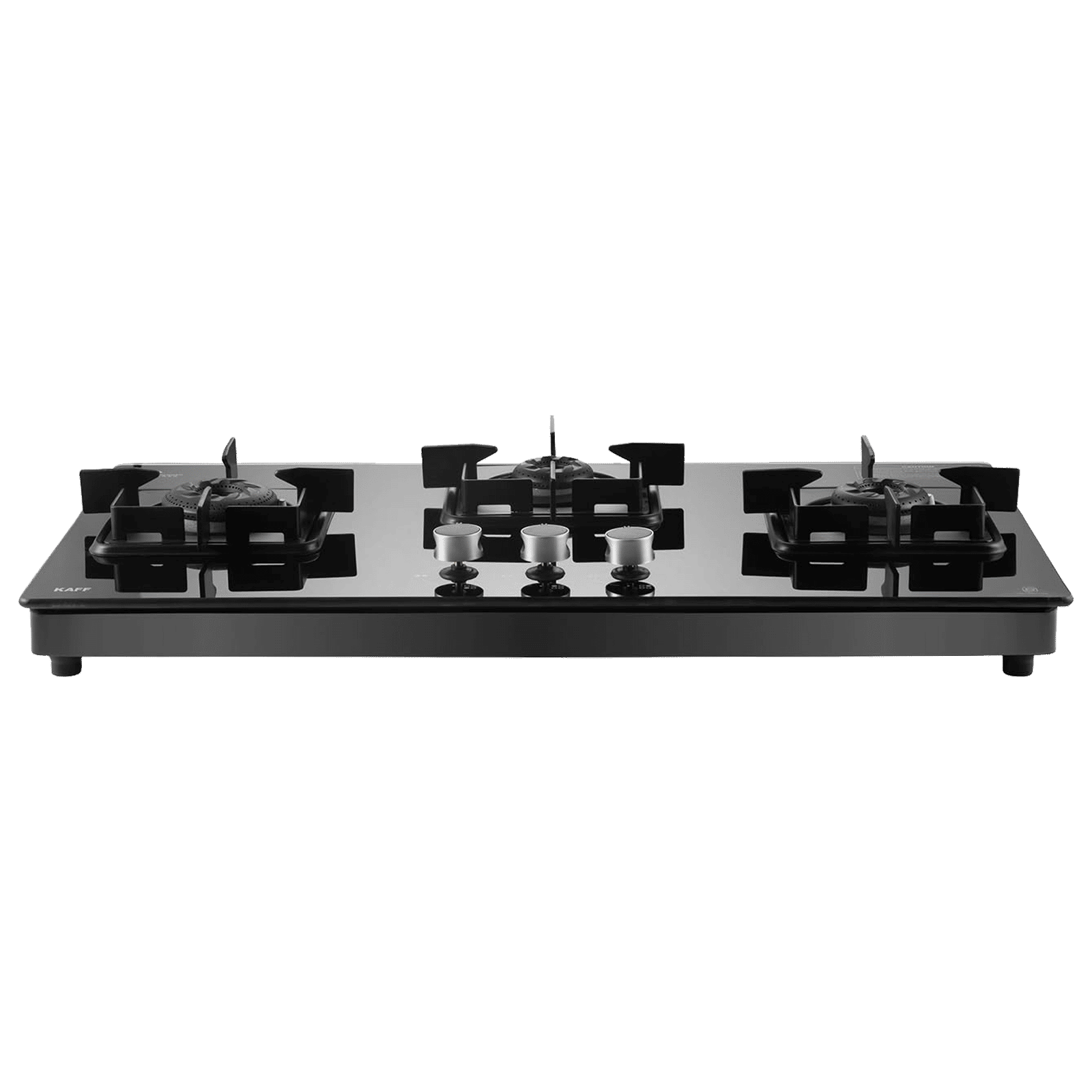 KAFF CTS 71 3B AI Toughened Glass Top 3 Burner Automatic Cooktop (Integrated Flame Protector, Black)_5